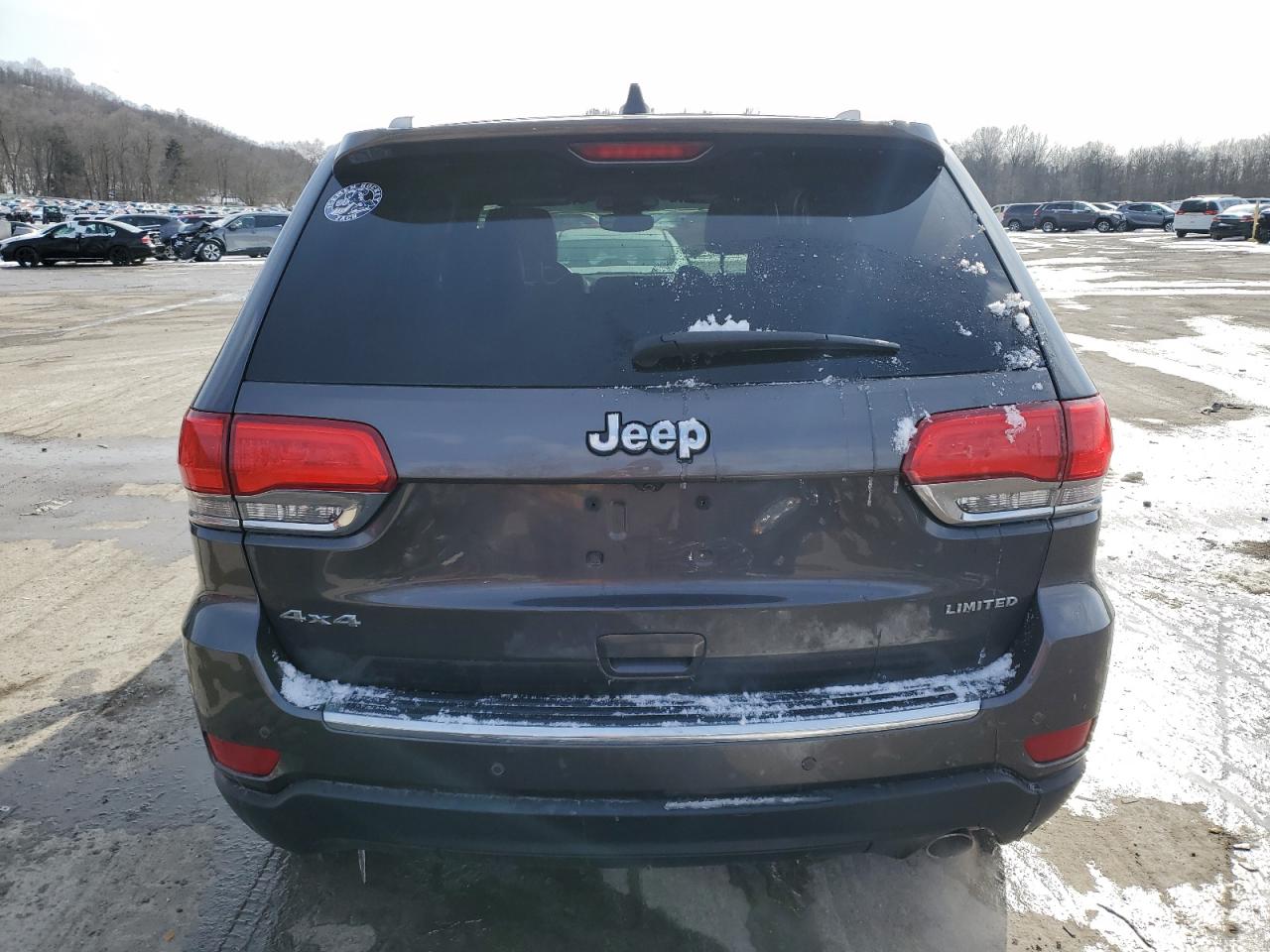 2017 Jeep Grand Cherokee VIN 1C4RJFBG8HC791325 Copart auction photo, front end / side damage thumbnail 6