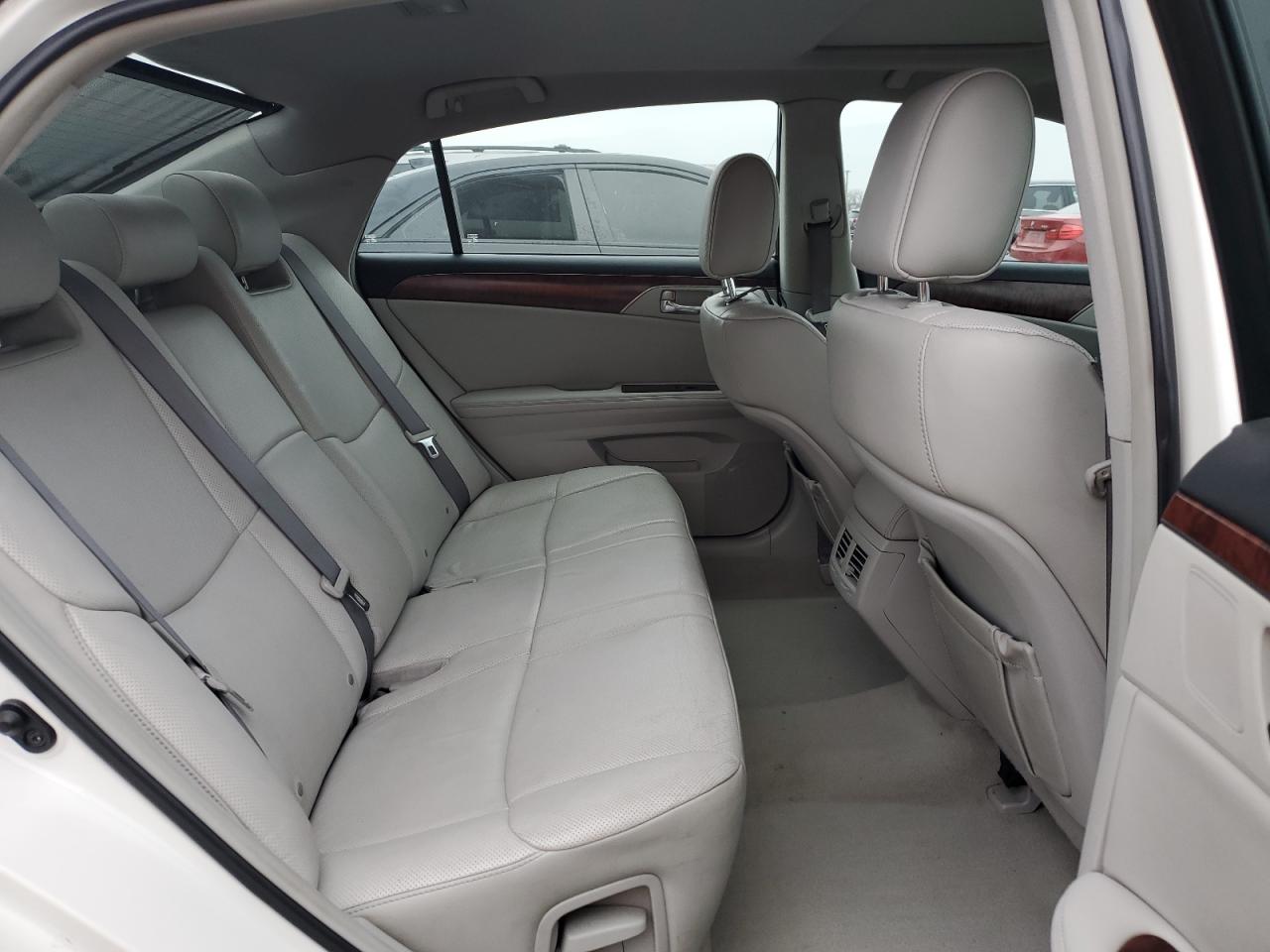 2011 Toyota Avalon VIN 4T1BK3DBXBU422204 Copart auction photo, front end / rear end damage thumbnail 10