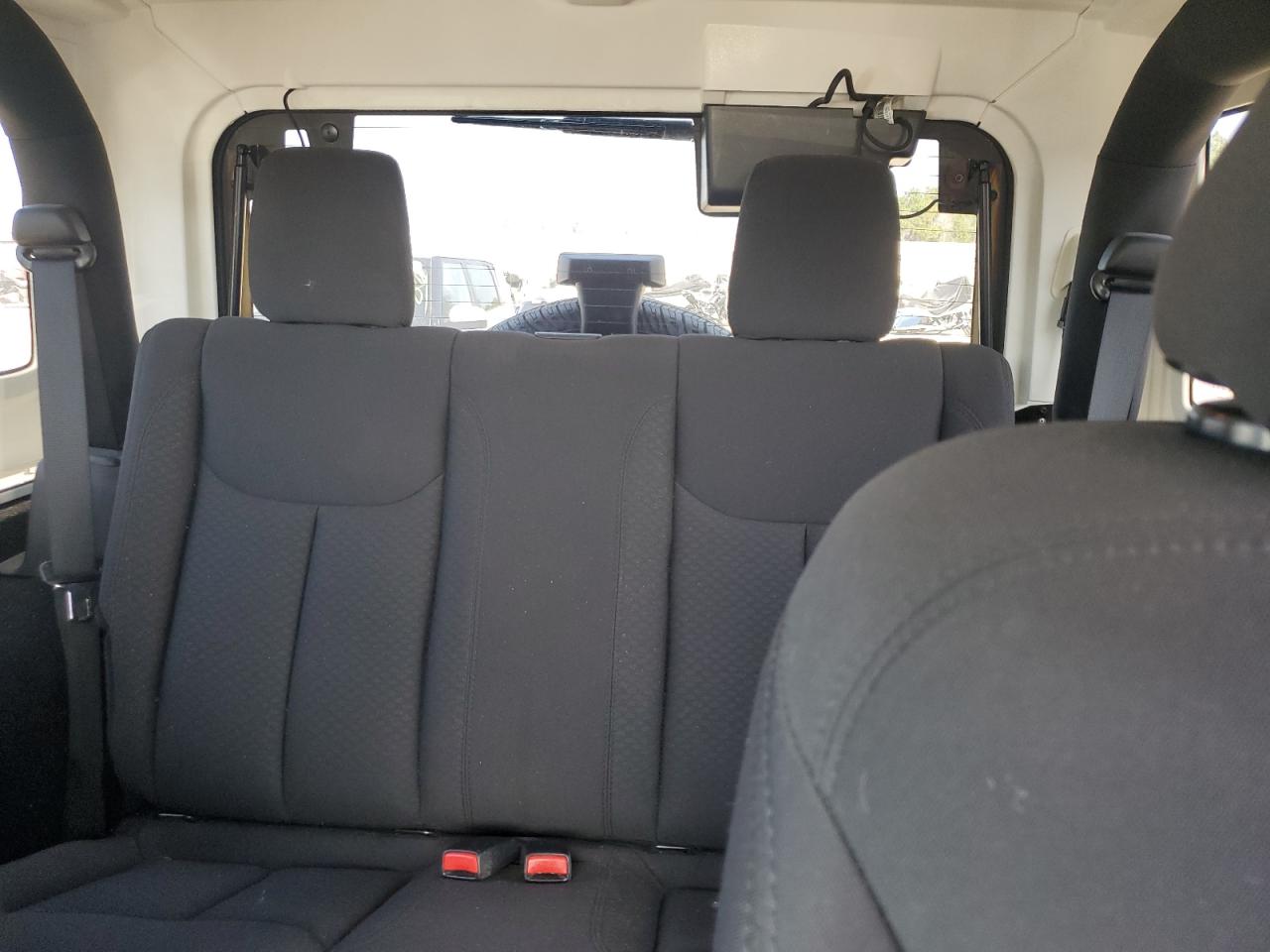 2015 Jeep Wrangler VIN 1C4GJWAG0FL508812 Copart auction photo, rear end / side damage thumbnail 10