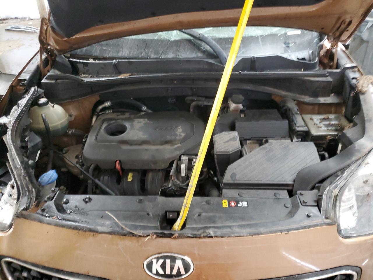 2017 KIA Sportage VIN KNDPM3AC2H7209756 Copart auction photo, rollover damage thumbnail 12