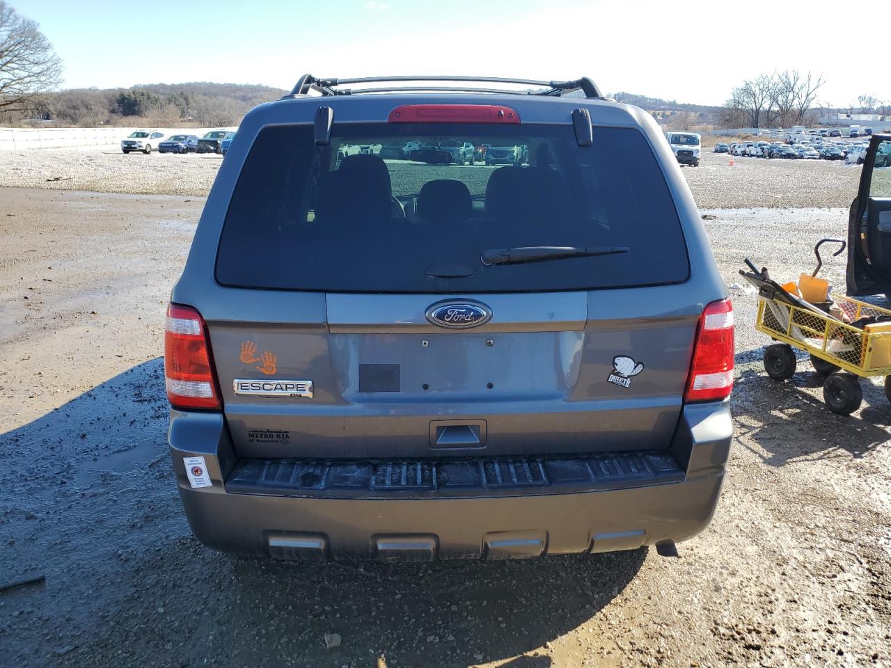 2012 Ford Escape VIN 1FMCU9D70CKA24316 Copart auction photo, front end damage thumbnail 6