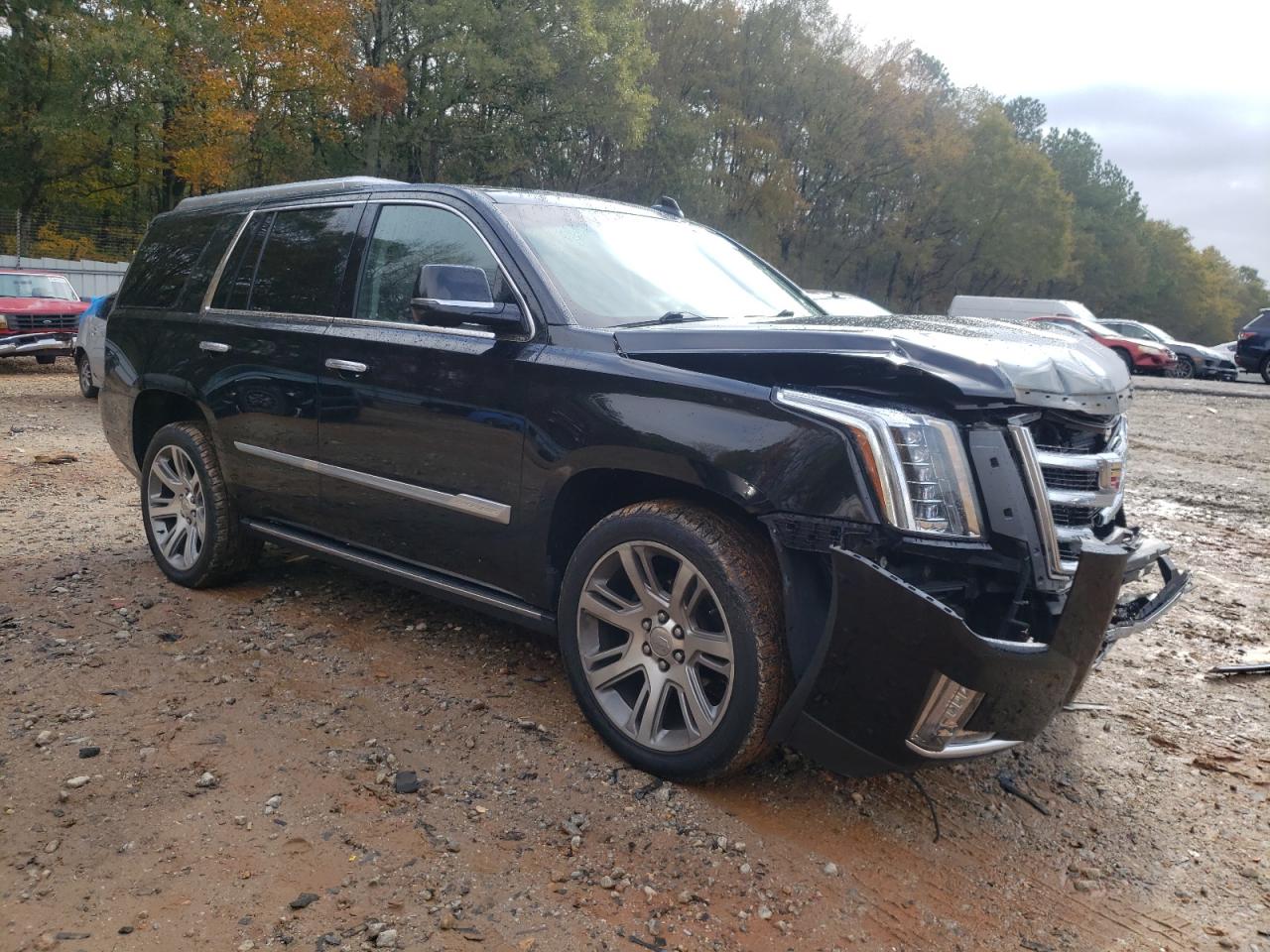 2020 Cadillac Escalade VIN 1GYS4CKJXLR289323 Copart auction photo, front end damage thumbnail 4