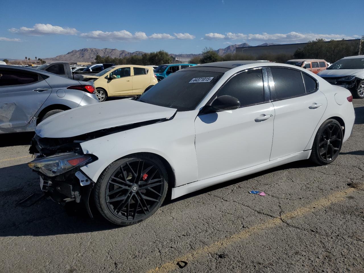 2019 Alfa Romeo Giulia VIN ZARFAMBN5K7622469