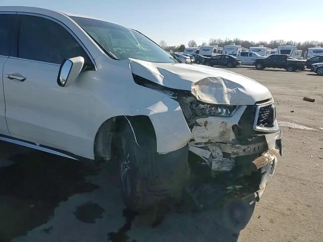 2018 Acura MDX VIN 5J8YD3H35JL002030 Copart auction photo, front end damage thumbnail 11