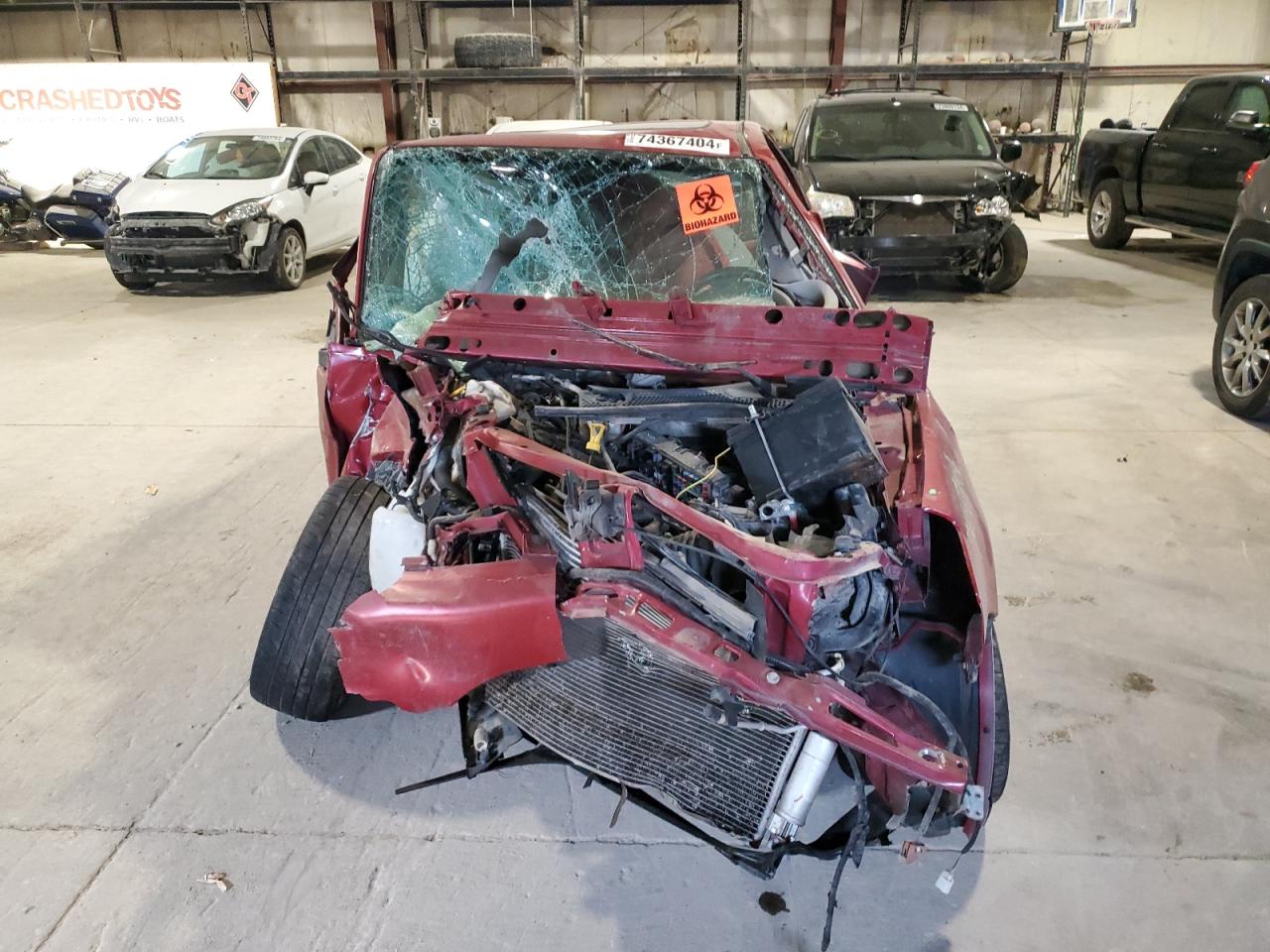 2010 Ford Focus VIN 1FAHP3GN2AW209651 Copart auction photo, all over / undercarriage damage thumbnail 5