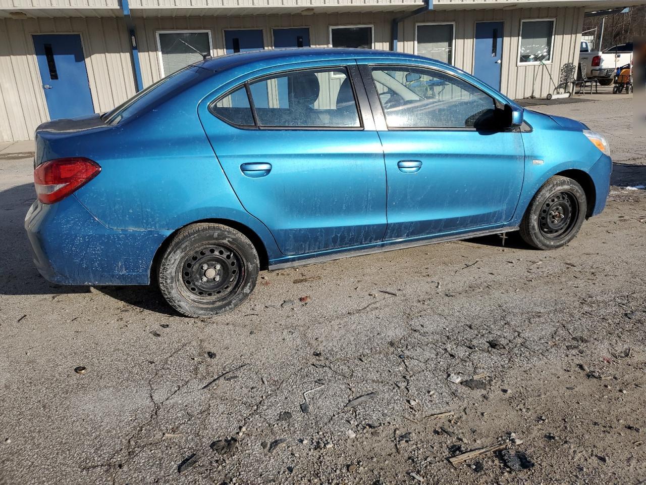 2020 Mitsubishi Mirage VIN ML32F3FJ6LHF07747 Copart auction photo, front end / side damage thumbnail 3