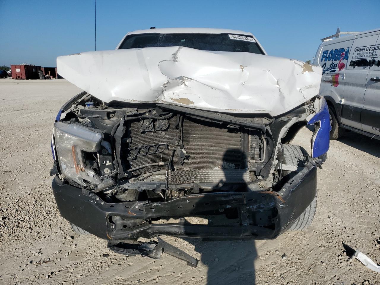 2018 Ford F-150 VIN 1FTMF1CB6JKC19473 Copart auction photo, front end damage thumbnail 5