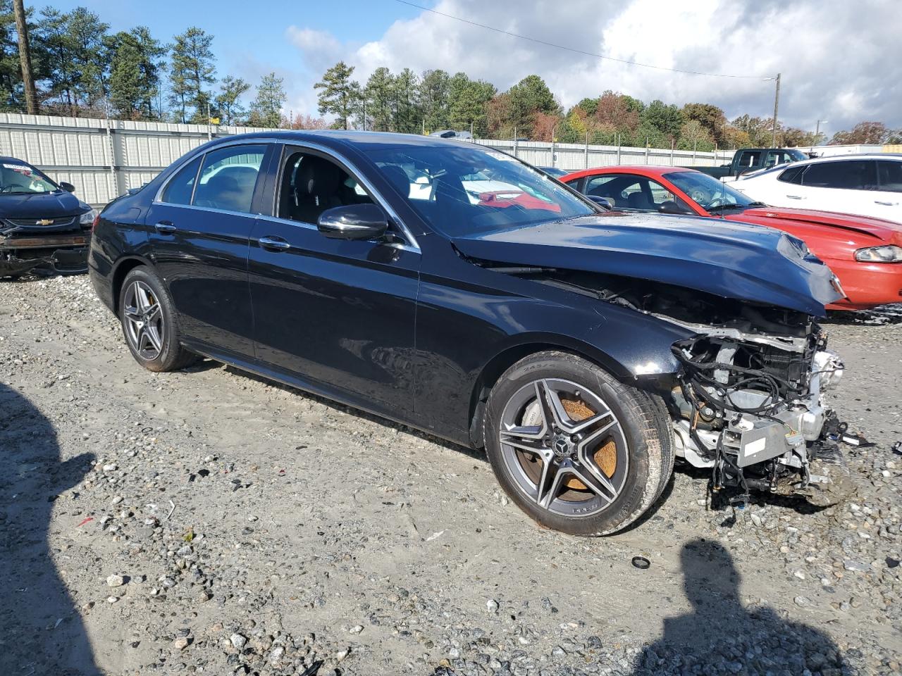 2023 Mercedes-Benz E-klasse VIN W1KZF8EB0PB162584 Copart auction photo, front end damage thumbnail 4