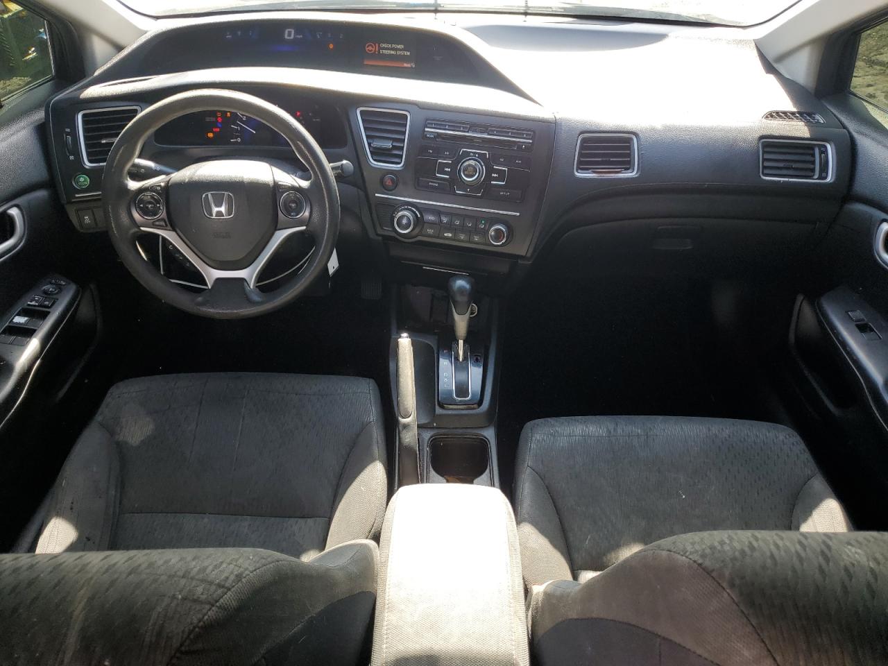 2015 Honda Civic VIN 19XFB2F52FE259057 Copart auction photo, front end / side damage thumbnail 8