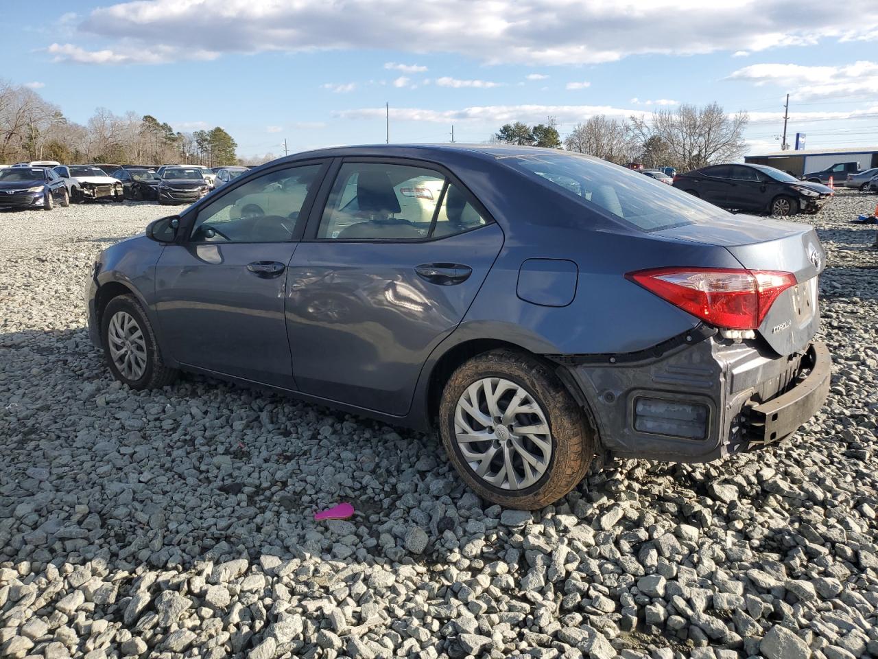 2019 Toyota Corolla VIN 2T1BURHE6KC145666 Copart auction photo, all over damage thumbnail 2