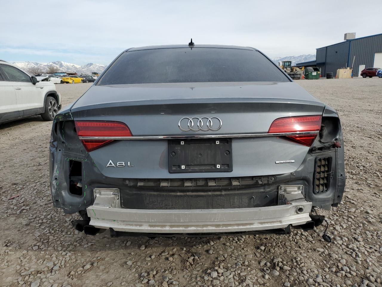 2017 Audi A8 VIN WAU44AFD3HN002052 Copart auction photo, rear end damage thumbnail 6