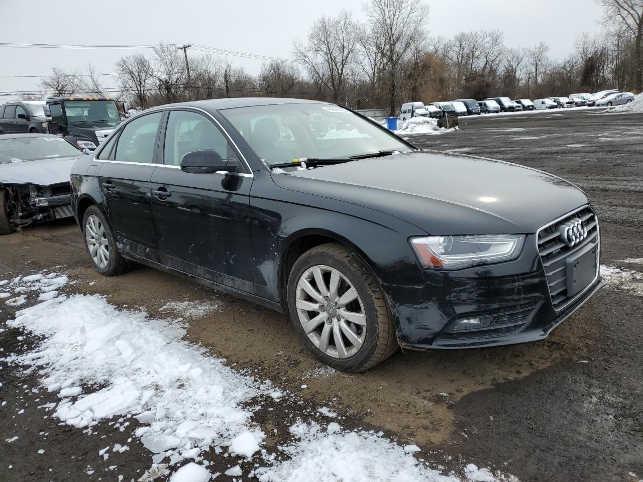 2013 Audi A4 VIN WAUBFAFL2DN016091 Copart auction photo, front end damage thumbnail 4
