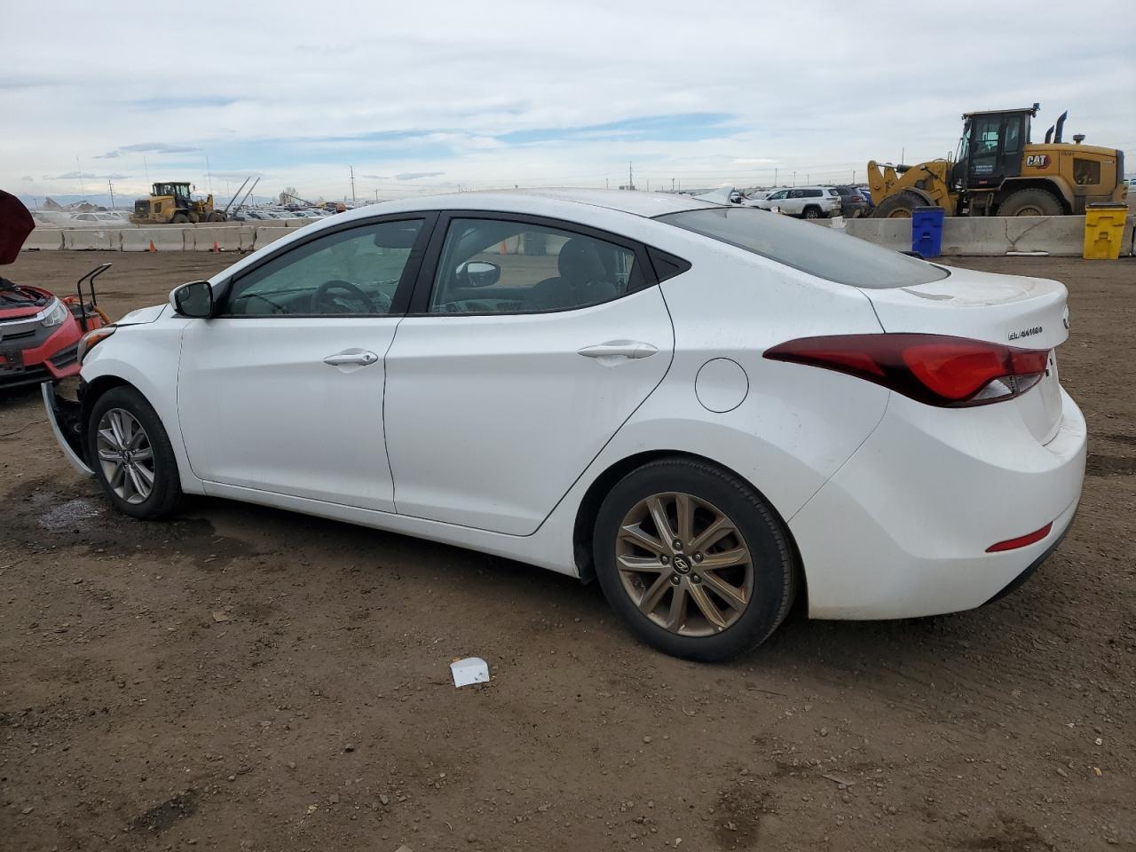 2014 Hyundai Elantra VIN 5NPDH4AE5EH459093 Copart auction photo, vandalism / all over damage thumbnail 2