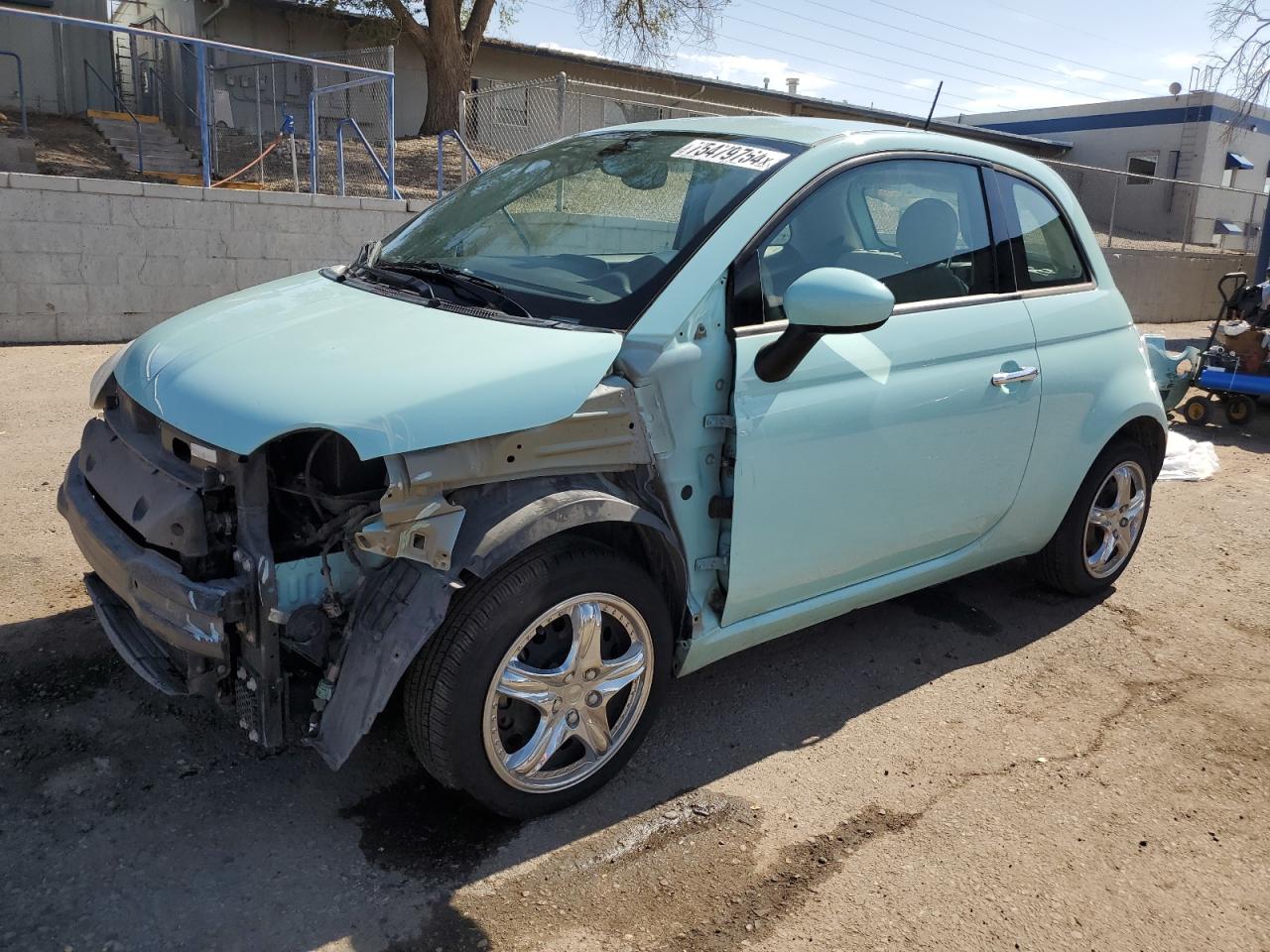 2016 Fiat 500 VIN 3C3CFFAR5GT161439