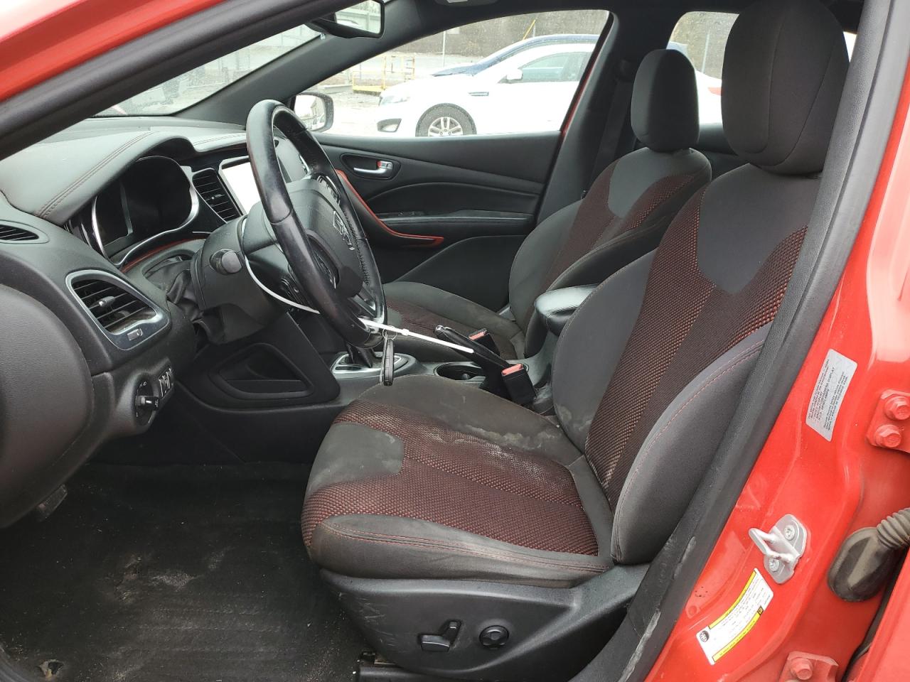 2016 Dodge Dart VIN 1C3CDFGB9GD816563 Copart auction photo, front end / rear end damage thumbnail 7