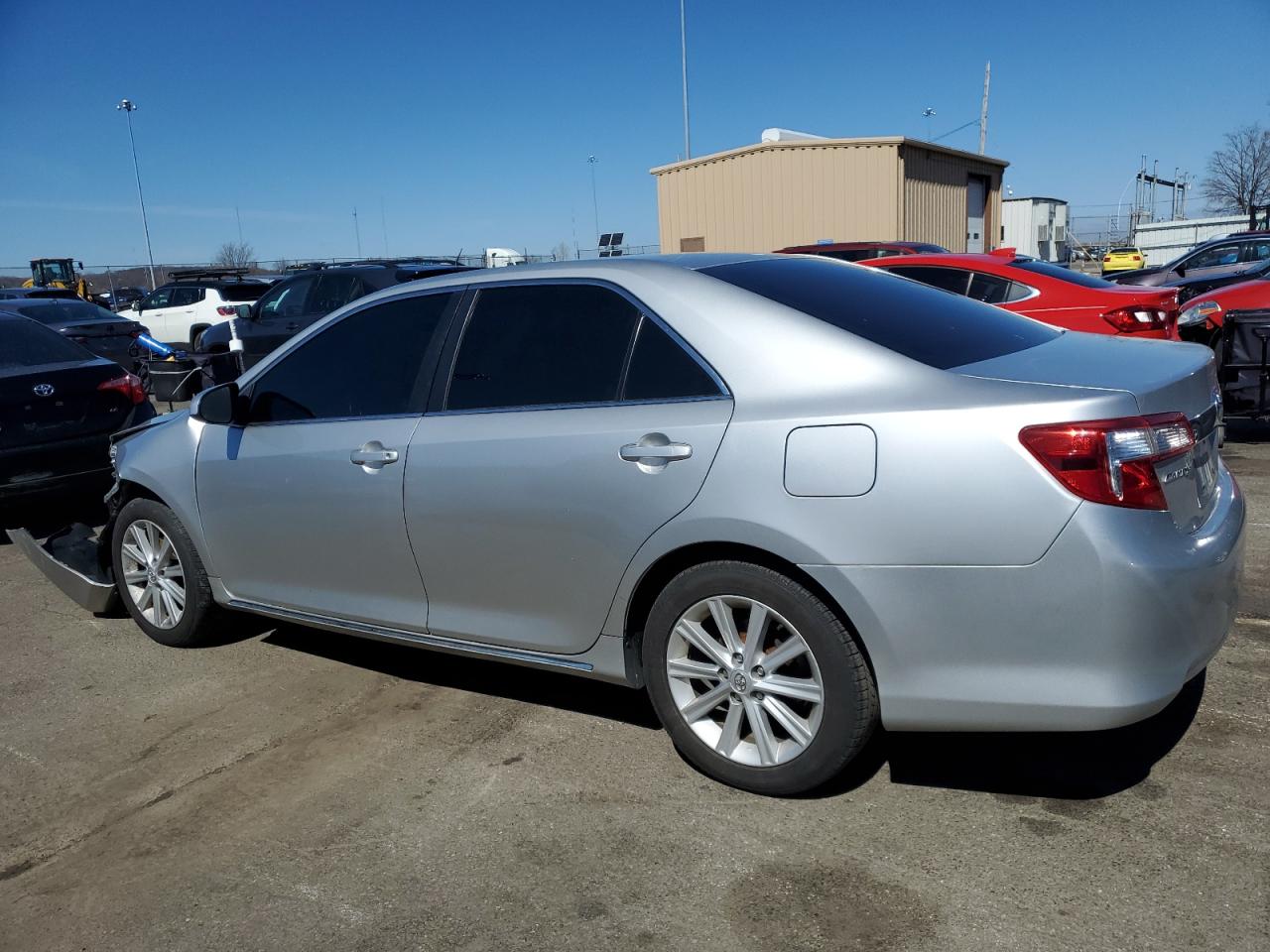 2013 Toyota Camry VIN 4T1BF1FKXDU723550 Copart auction photo, front end damage thumbnail 2
