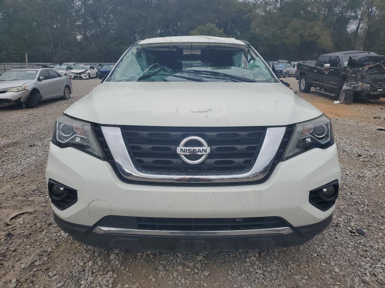 2019 Nissan Pathfinder VIN 5N1DR2MN7KC577503 Copart auction photo, side / rollover damage thumbnail 5