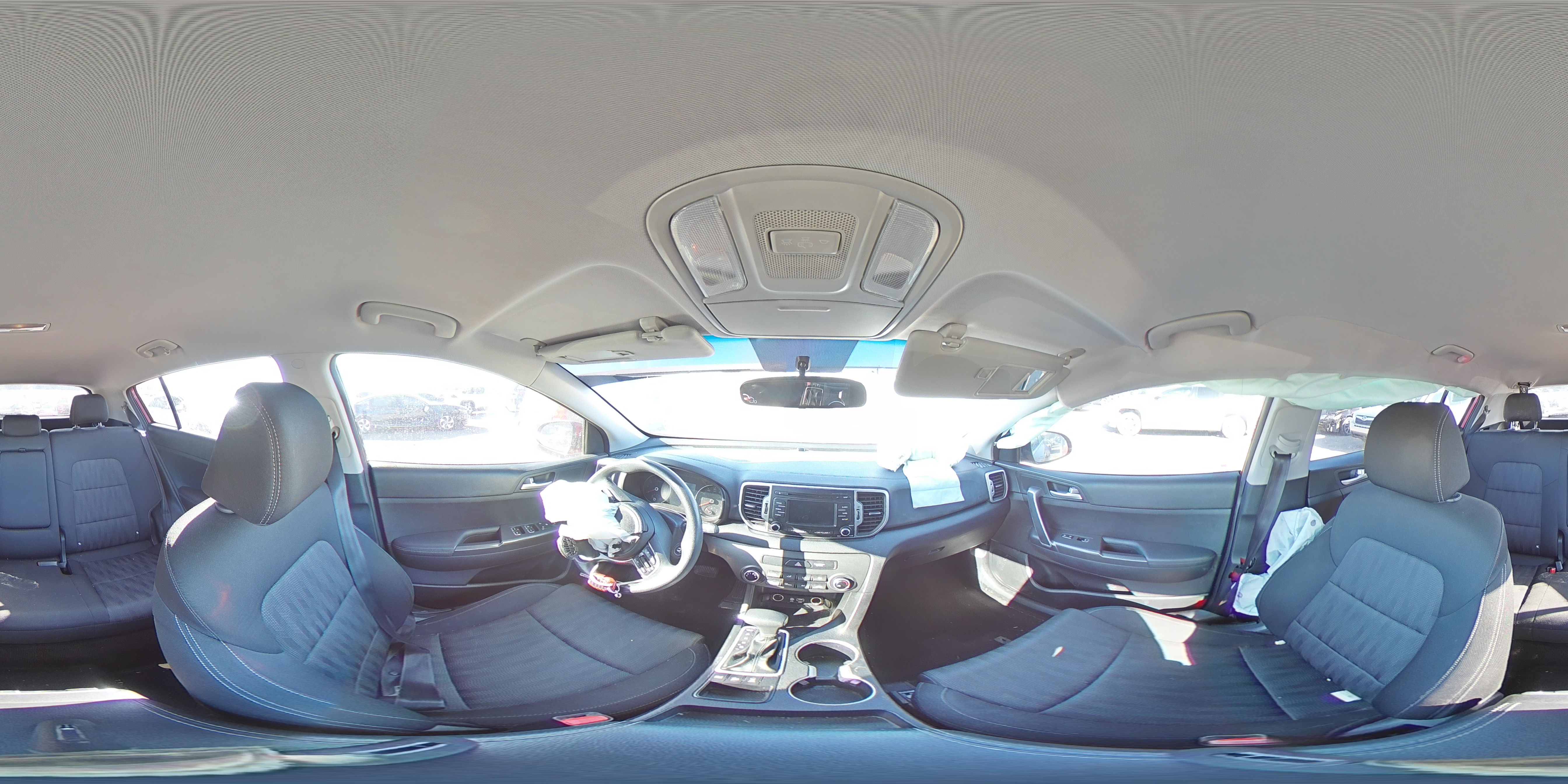 2019 KIA Sportage VIN KNDPMCAC6K7591460 Copart auction photo, front end / undercarriage damage thumbnail 14