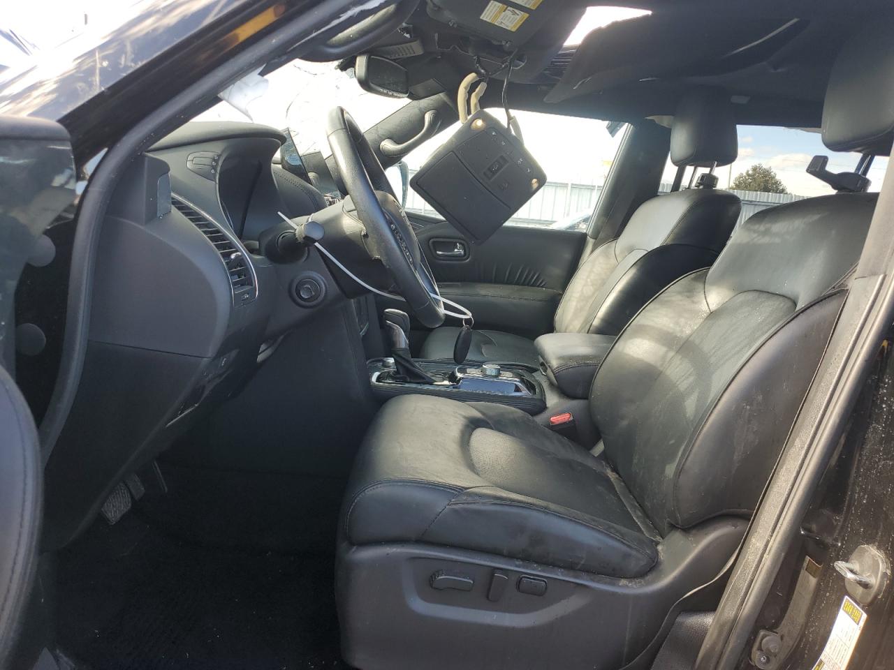 2021 Nissan Armada VIN JN8AY2BB9M9791982 Copart auction photo, rollover damage thumbnail 7