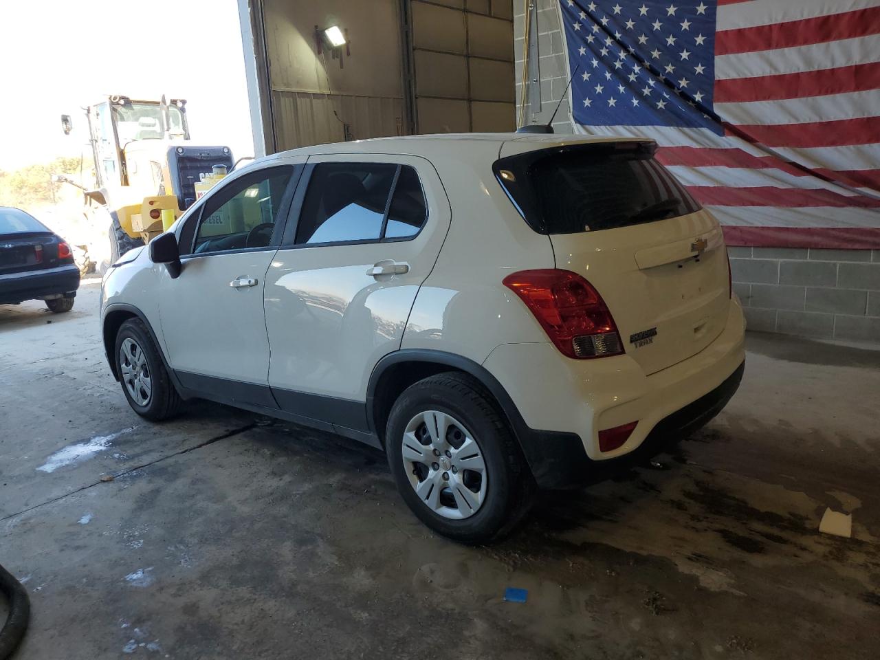2017 Chevrolet Trax VIN KL7CJKSB6HB212371 Copart auction photo, front end / minor dent/scratches damage thumbnail 2