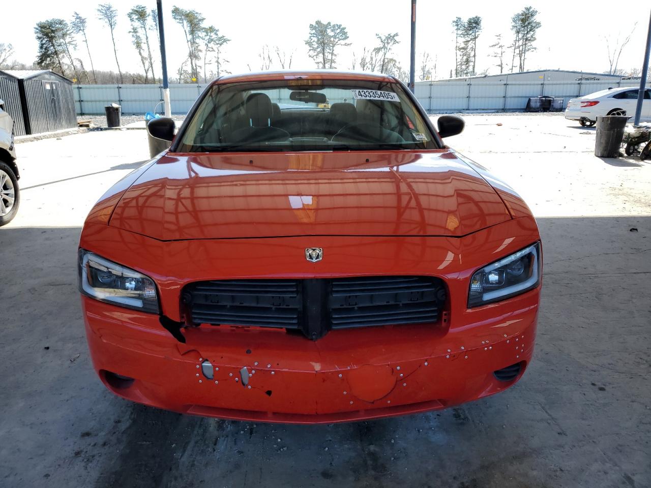 2008 Dodge Charger VIN 2B3KA43G38H190486 Copart auction photo, rear end damage thumbnail 5