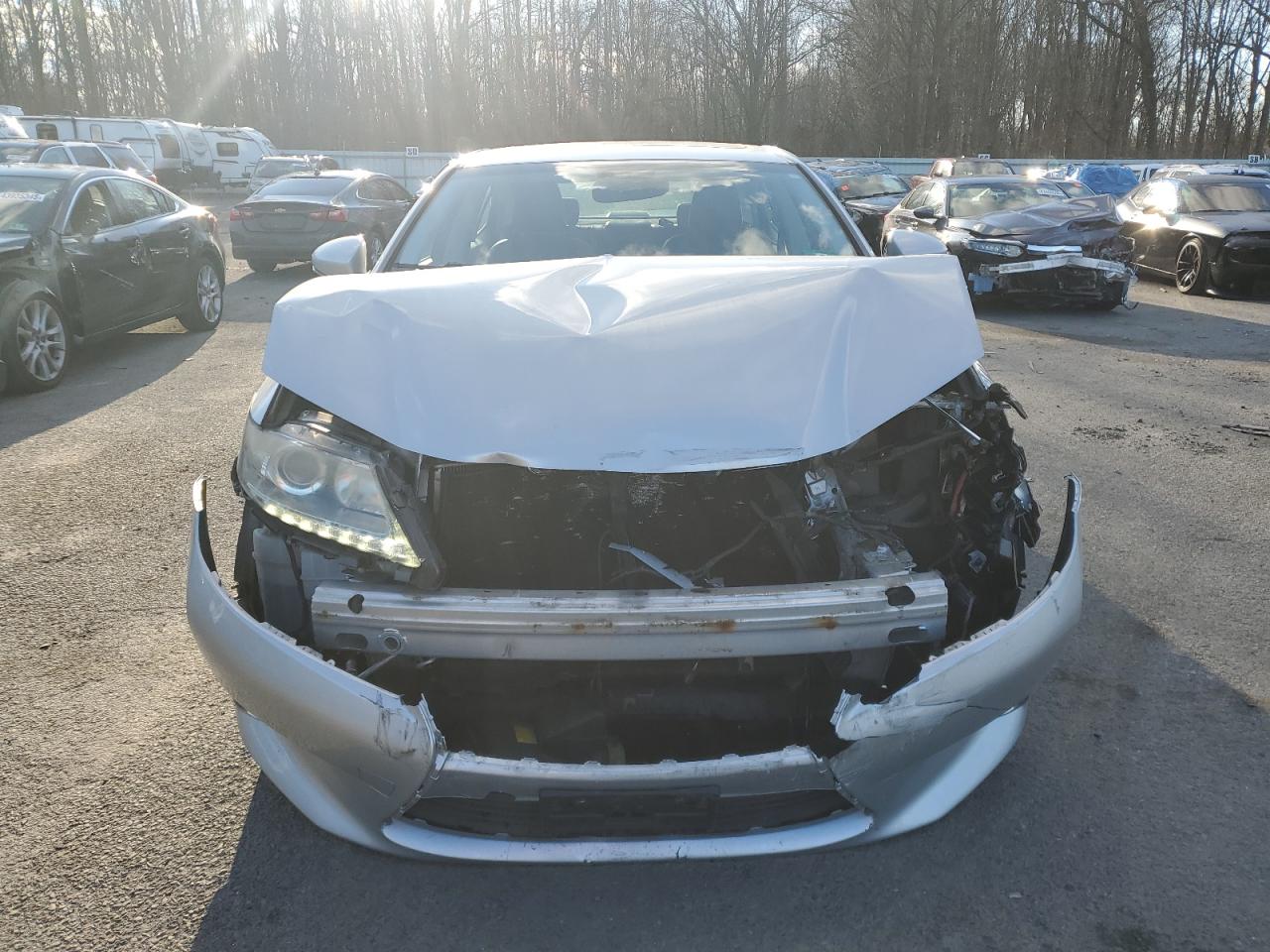 2013 Lexus ES VIN JTHBK1GG4D2074350 Copart auction photo, front end damage thumbnail 5