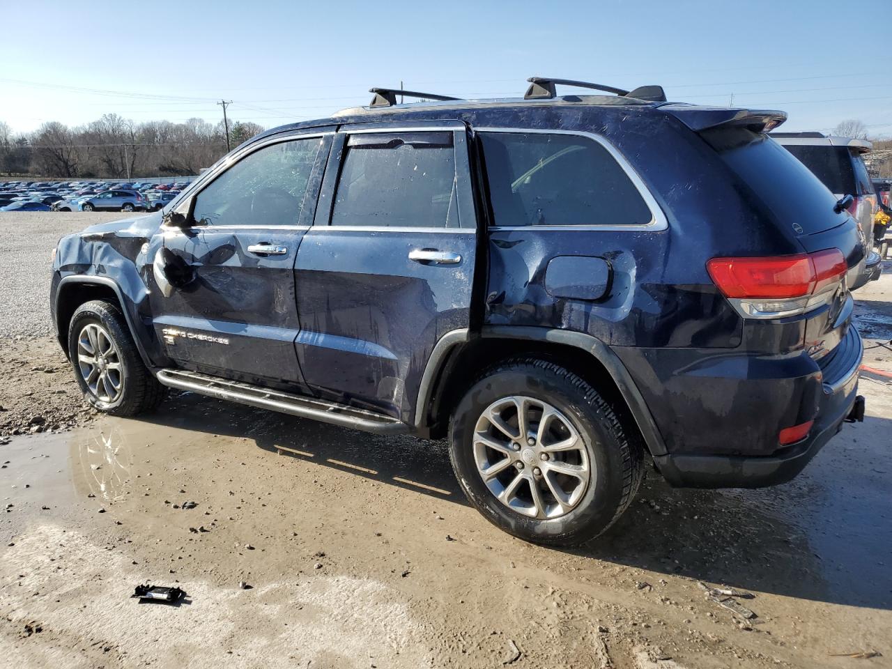 2014 Jeep Grand Cherokee VIN 1C4RJFBMXEC423052 Copart auction photo, rollover damage thumbnail 2