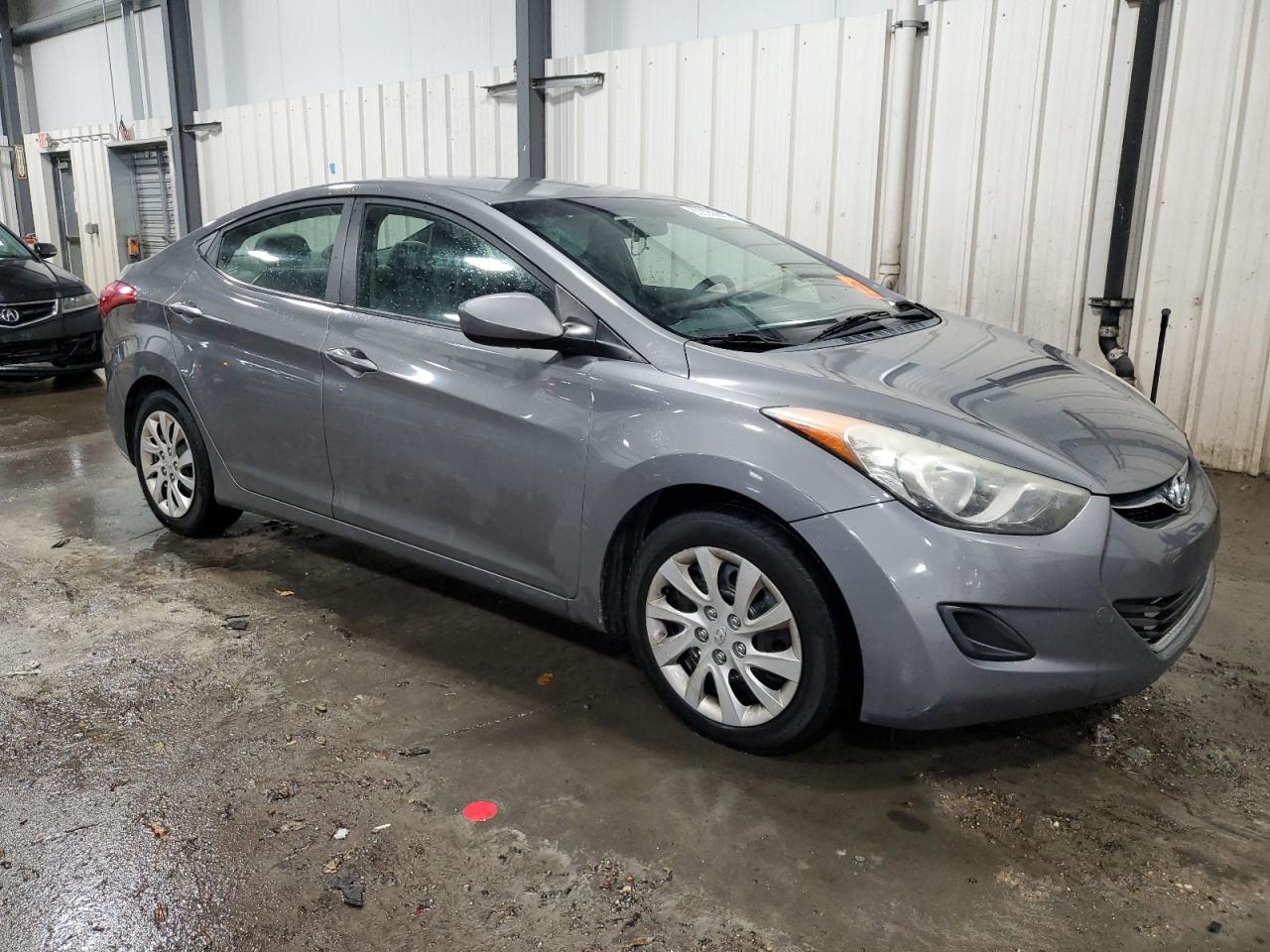 2012 Hyundai Elantra VIN 5NPDH4AE9CH127252 Copart auction photo, front end damage thumbnail 4