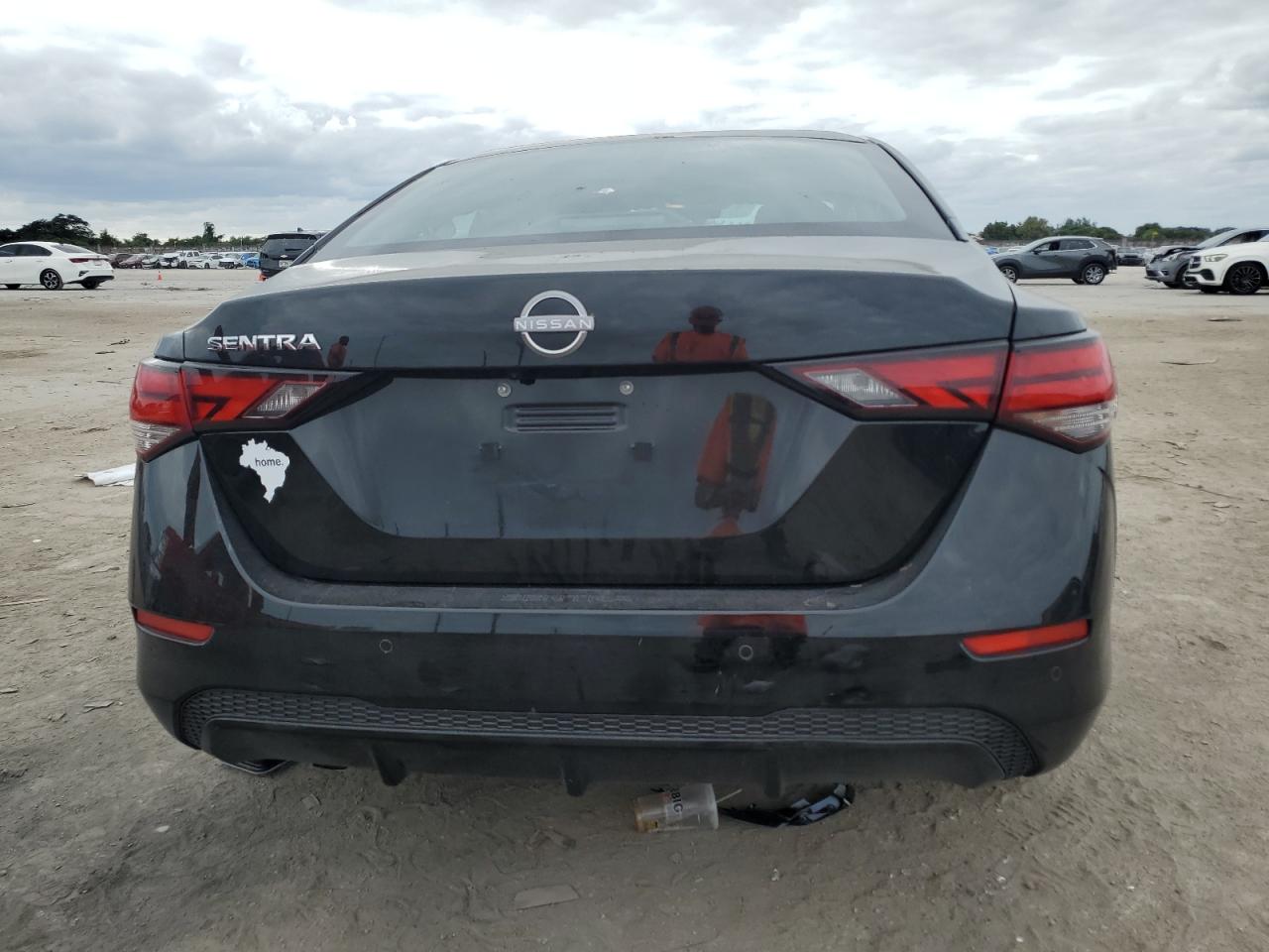 2024 Nissan Sentra VIN 3N1AB8BV8RY280794 Copart auction photo, front end / side damage thumbnail 6
