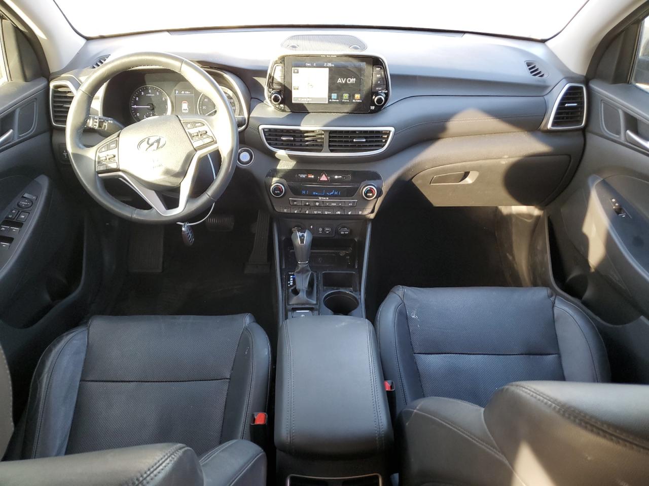 2019 Hyundai Tucson VIN KM8J33AL2KU019307 Copart auction photo, rear end damage thumbnail 8