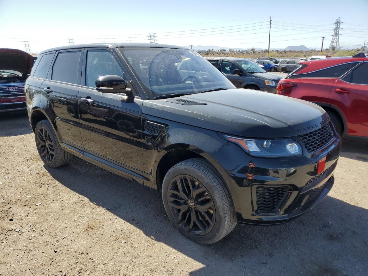2016 Land Rover Range rover sport VIN SALWZ2EF5GA580299 Copart auction photo, vandalism damage thumbnail 4