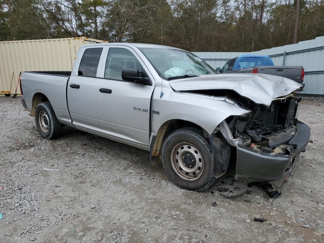 2010 Dodge RAM VIN 1D7RB1GT8AS237614 Copart auction photo, front end damage thumbnail 4