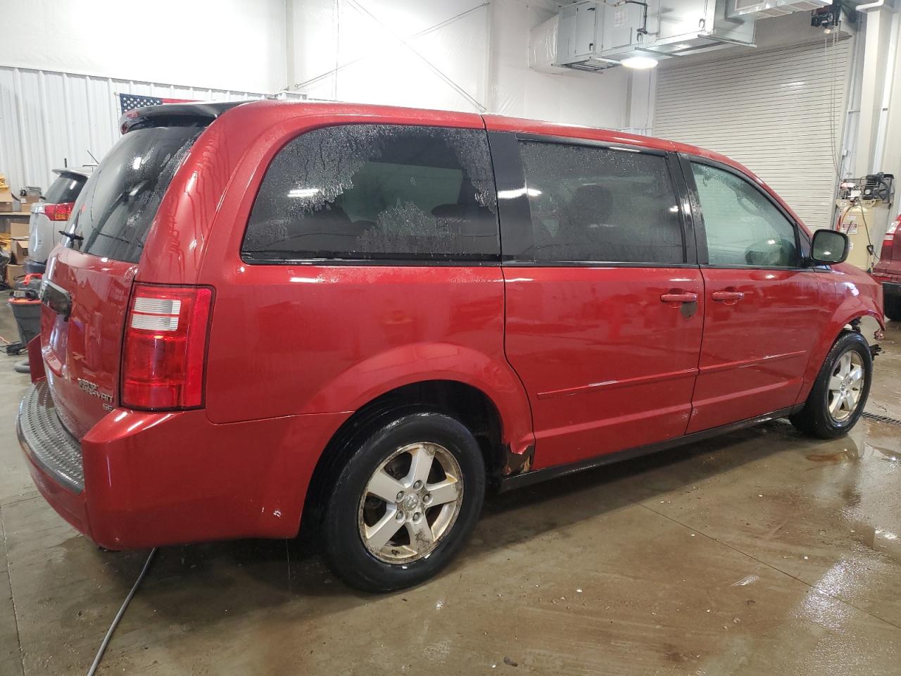 2009 Dodge Caravan VIN 2D8HN44E59R588497 Copart auction photo, front end damage thumbnail 3