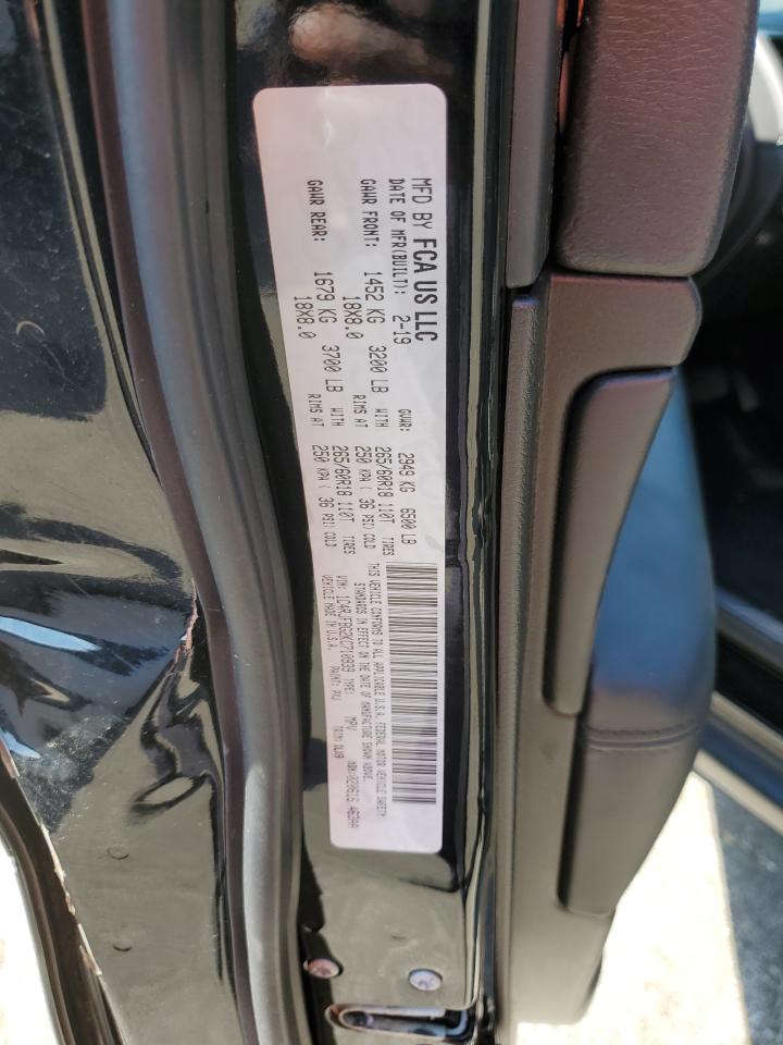 2019 Jeep Grand Cherokee VIN 1C4RJFBG2KC710939 Copart auction photo, side damage thumbnail 13