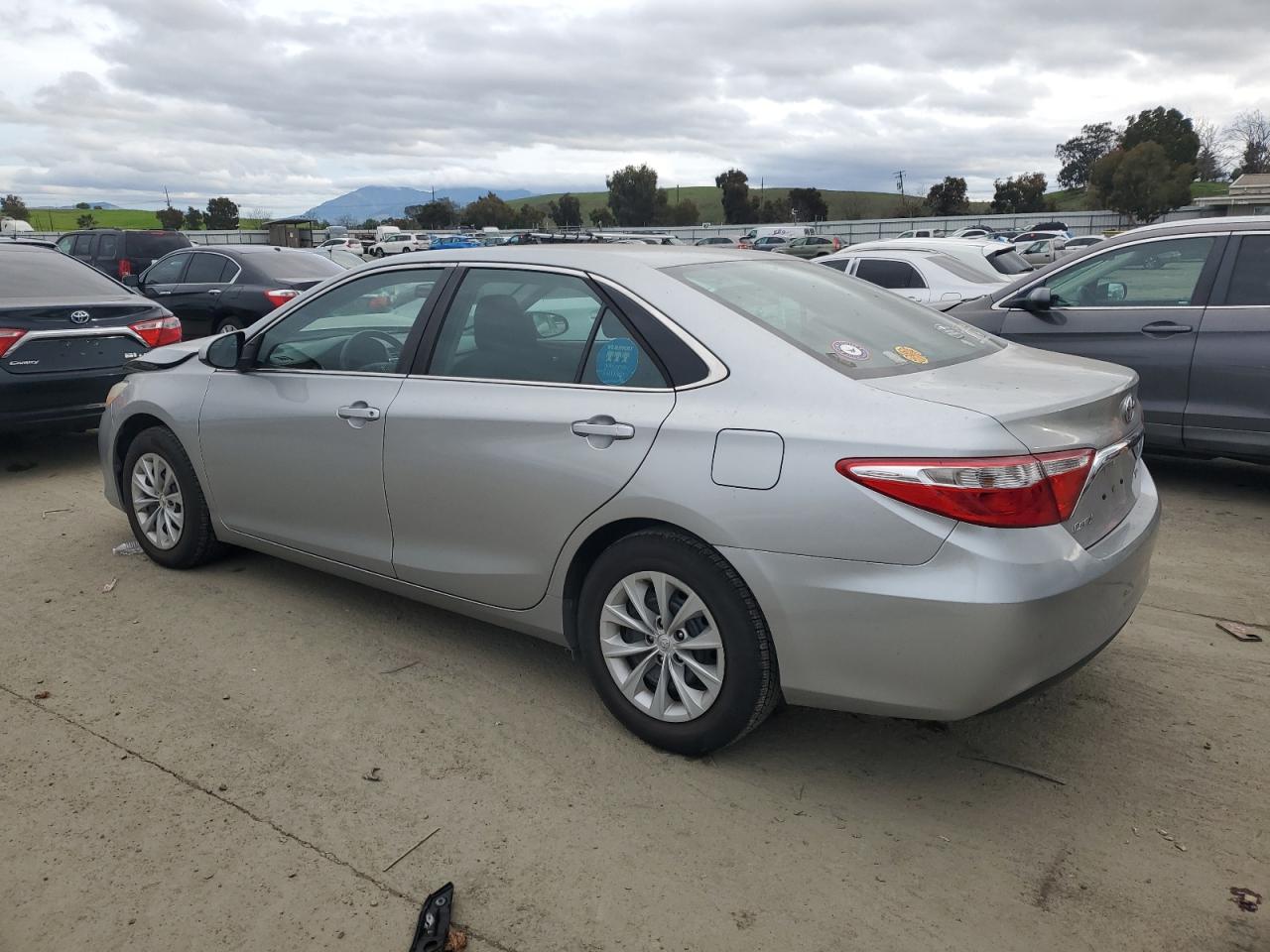 2017 Toyota Camry VIN 4T1BF1FK9HU383958 Copart auction photo, front end damage thumbnail 2