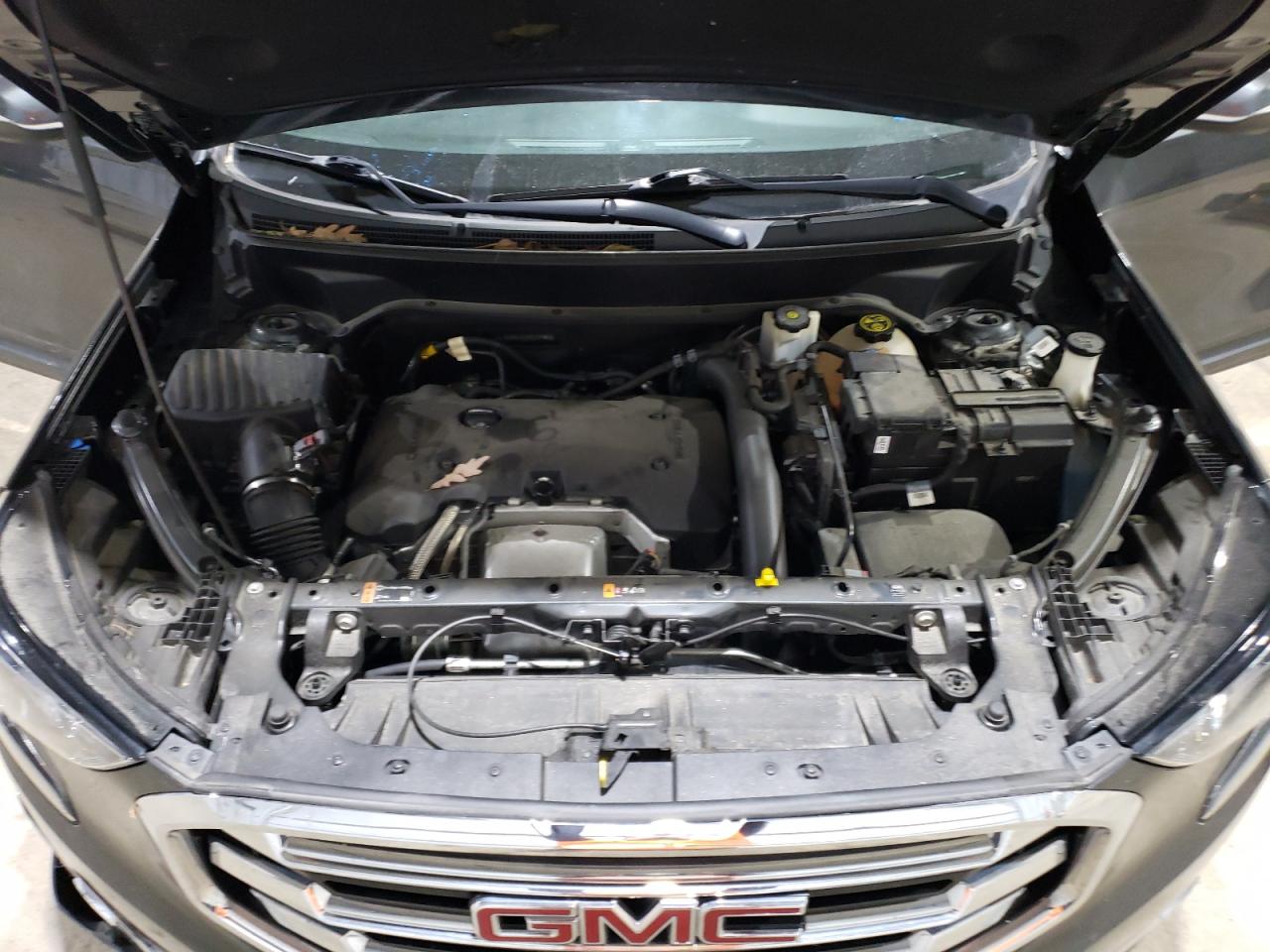 2019 GMC Terrain VIN 3GKALVEX0KL209697 Copart auction photo, front end / undercarriage damage thumbnail 12
