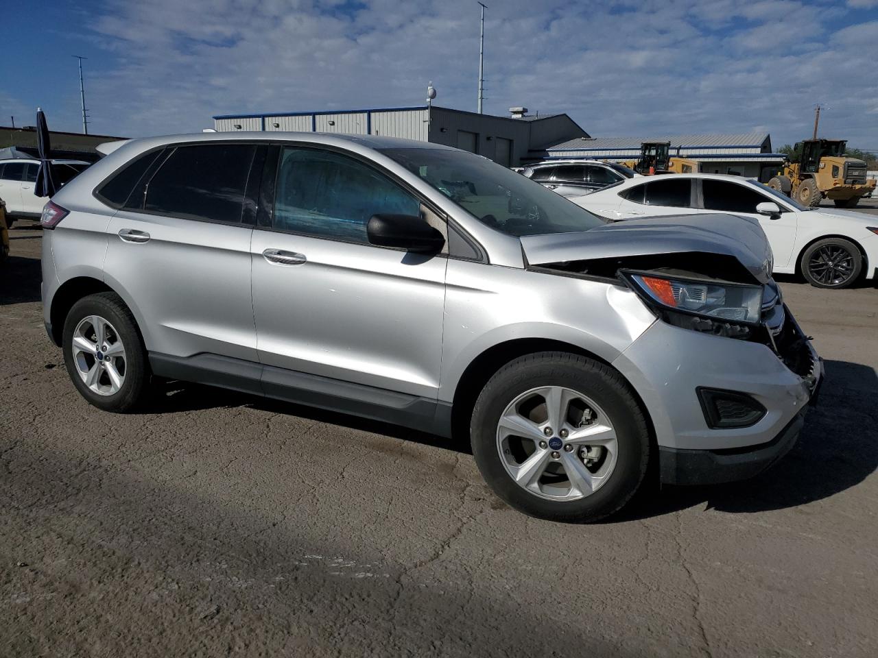 2017 Ford Edge VIN 2FMPK3G93HBC65452 Copart auction photo, front end damage thumbnail 4