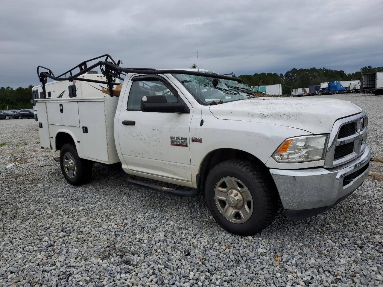 2015 RAM 2500 VIN 3C6MR4AJ3FG623419 Copart auction photo, all over damage thumbnail 4