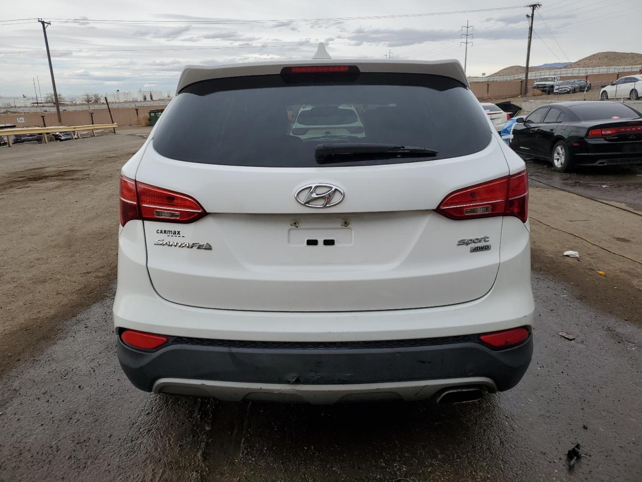2013 Hyundai Santa Fe VIN 5XYZTDLB2DG035402 Copart auction photo, side damage thumbnail 6