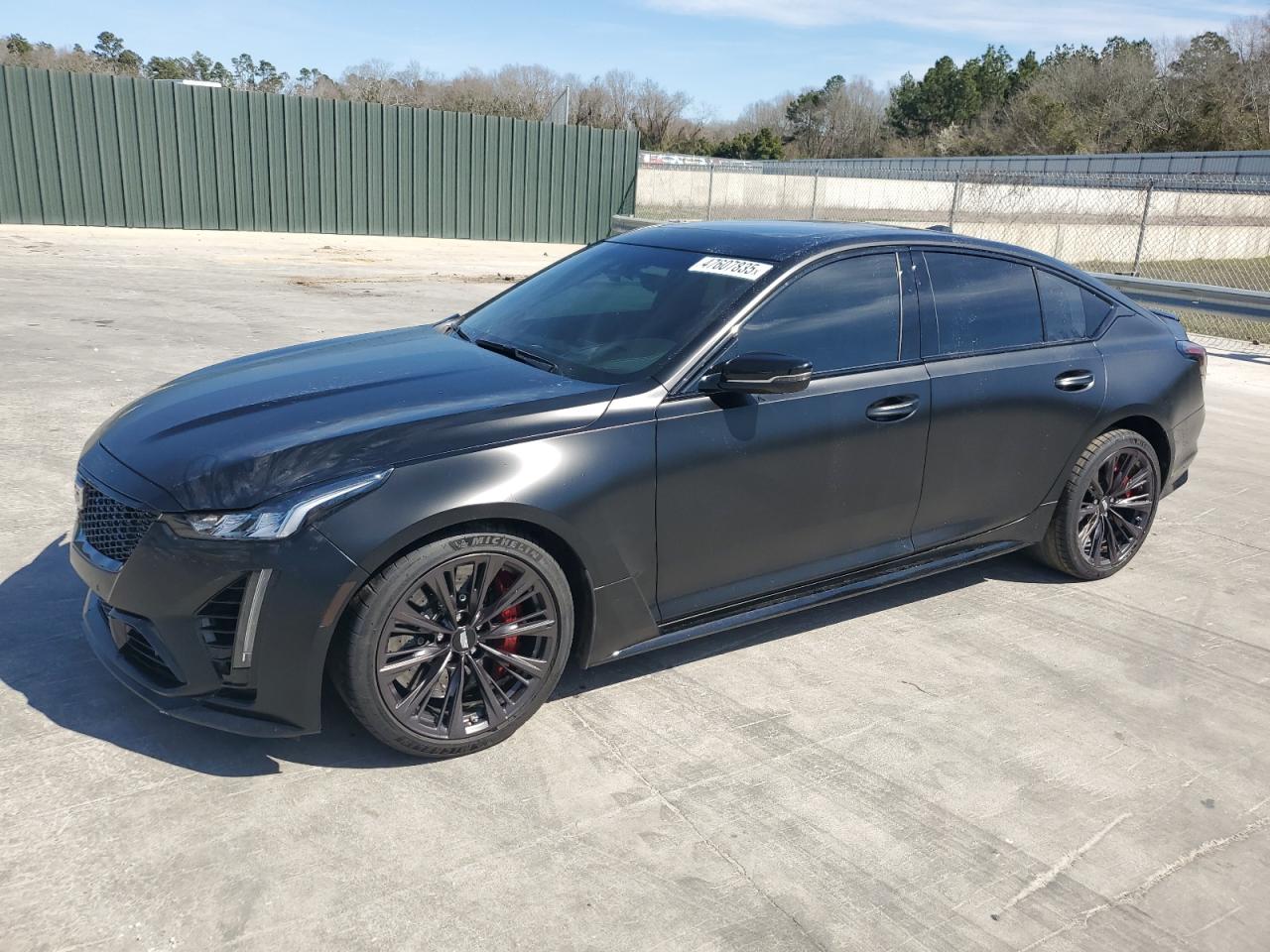 2024 Cadillac CT5-V VIN 1G6D25R60R0860044 - Copart auction photo