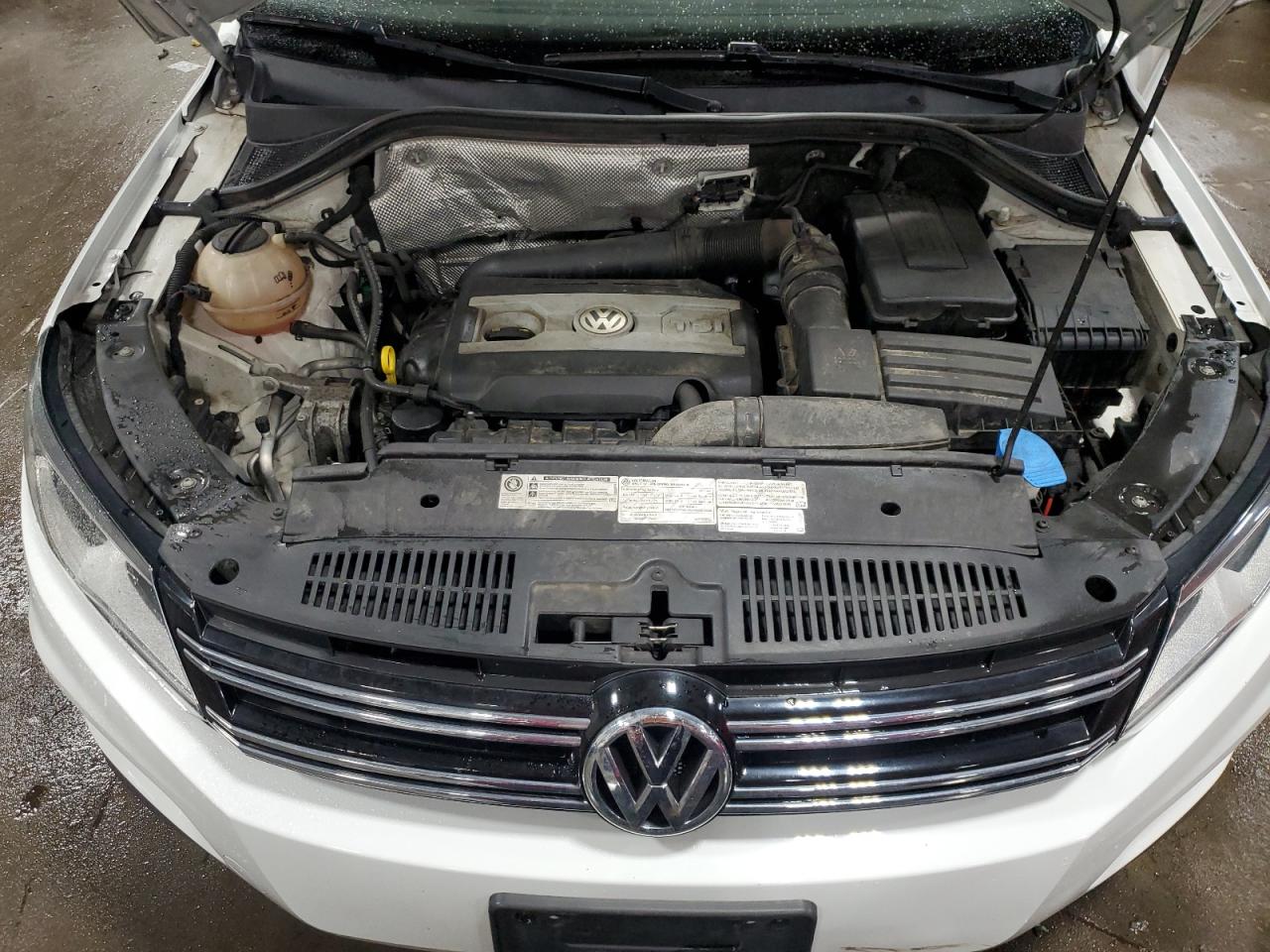 2016 Volkswagen Tiguan VIN WVGBV7AX1GW523111 Copart auction photo, rear end damage thumbnail 13