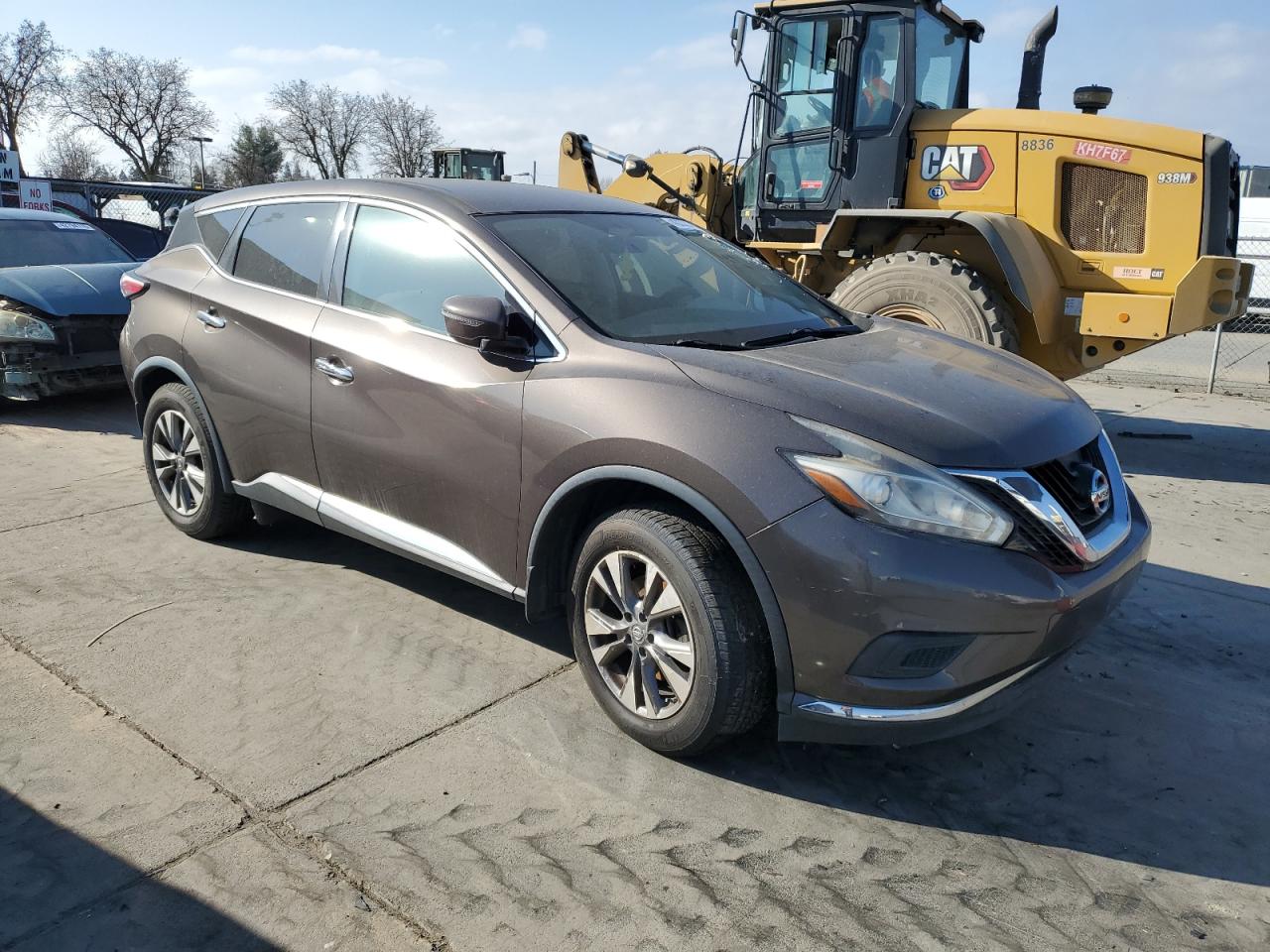 2015 Nissan Murano VIN 5N1AZ2MHXFN291510 Copart auction photo, front end damage thumbnail 4