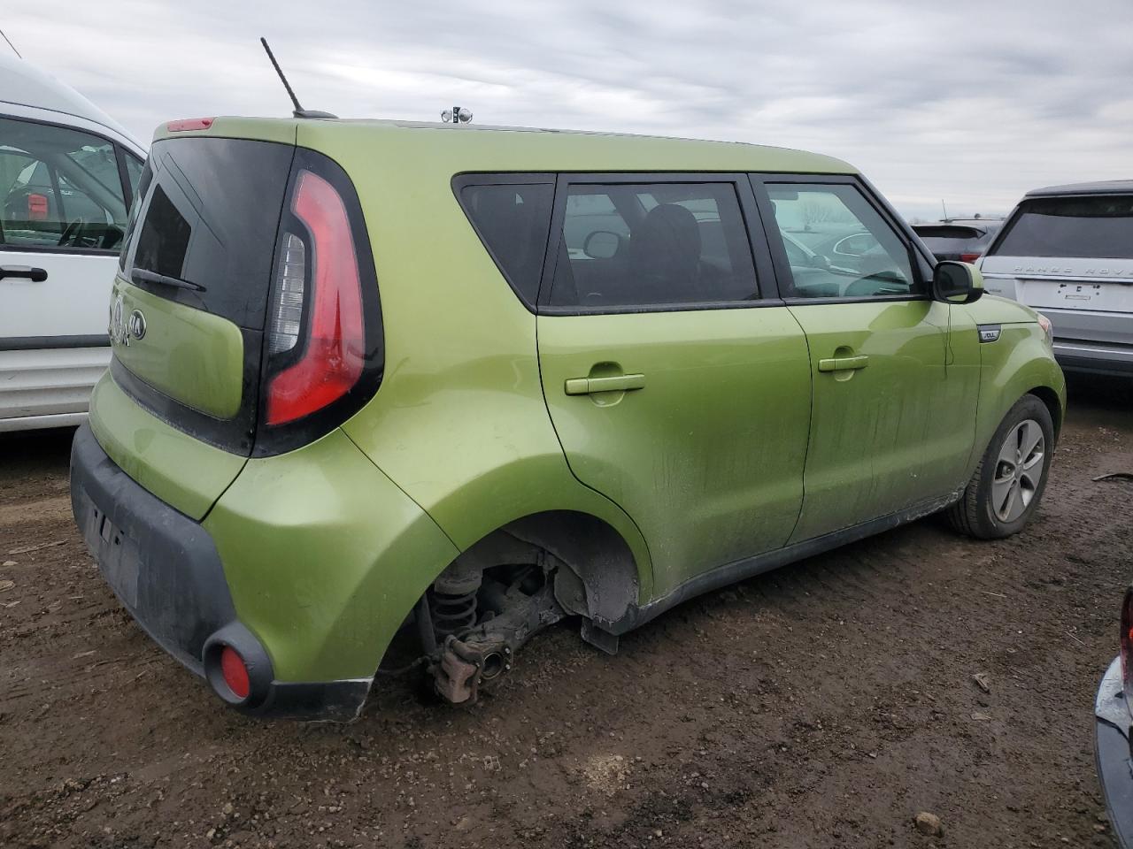 2016 KIA Soul VIN KNDJN2A28G7821513 Copart auction photo, side / rear end damage thumbnail 3