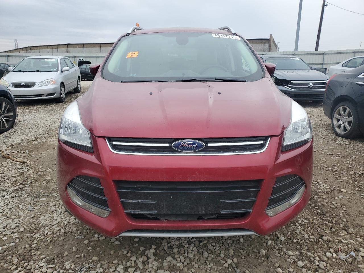 2014 Ford Escape VIN 1FMCU9J99EUA20794 Copart auction photo, side damage thumbnail 5