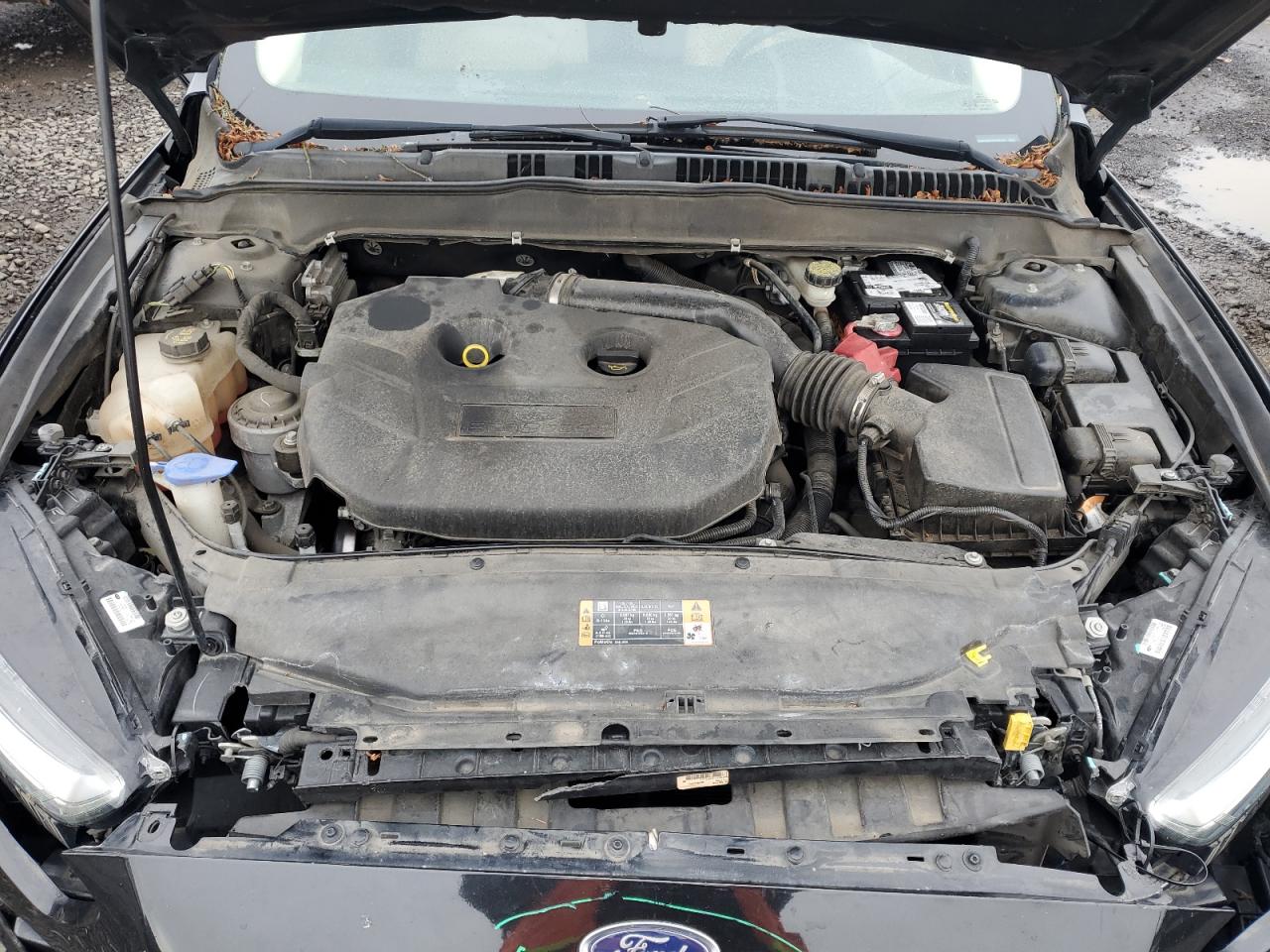 2014 Ford Fusion VIN 3FA6P0H97ER112123 Copart auction photo, front end damage thumbnail 11