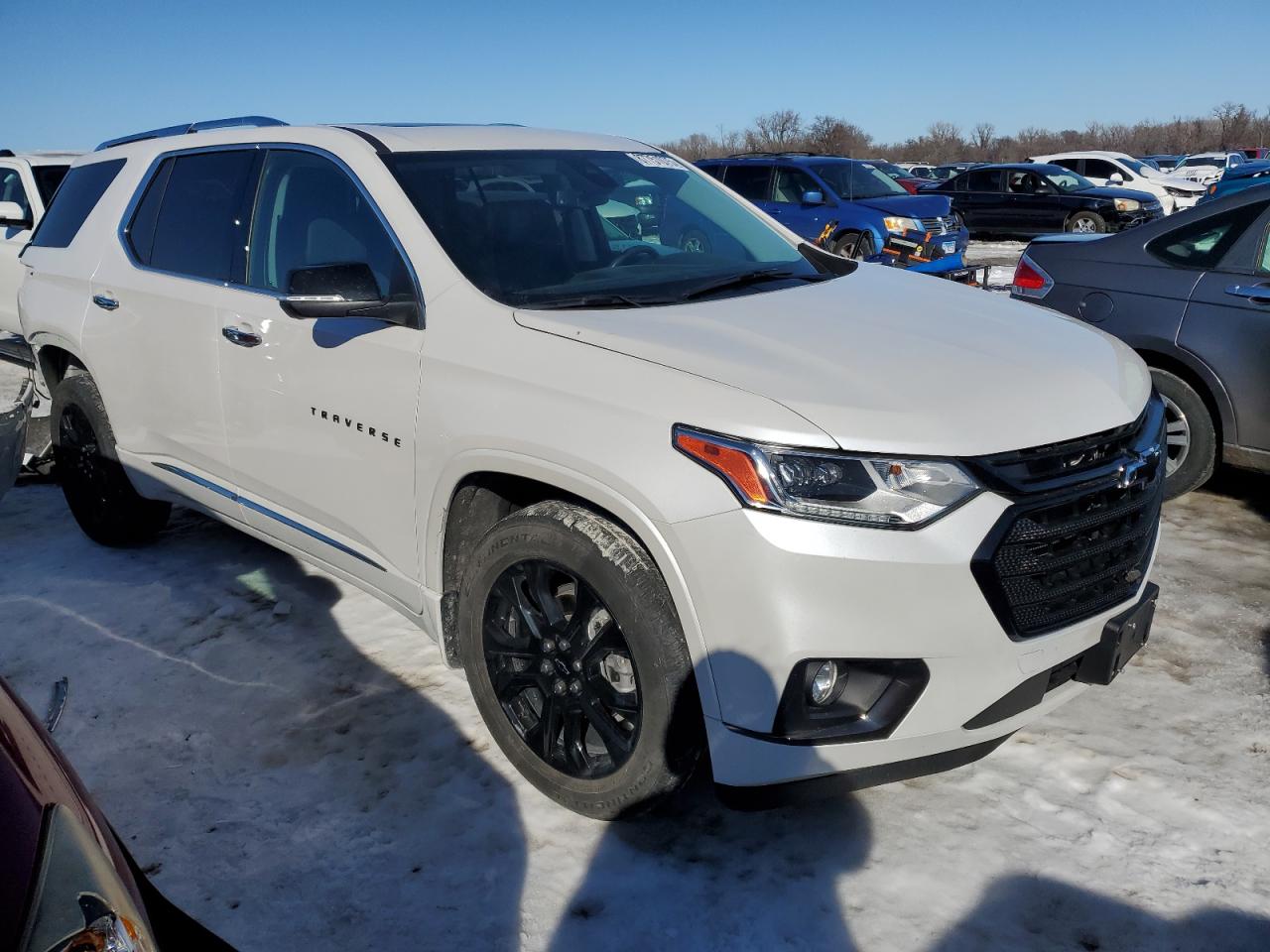 2021 Chevrolet Traverse VIN 1GNEVKKW4MJ238428 Copart auction photo, rear end damage thumbnail 4
