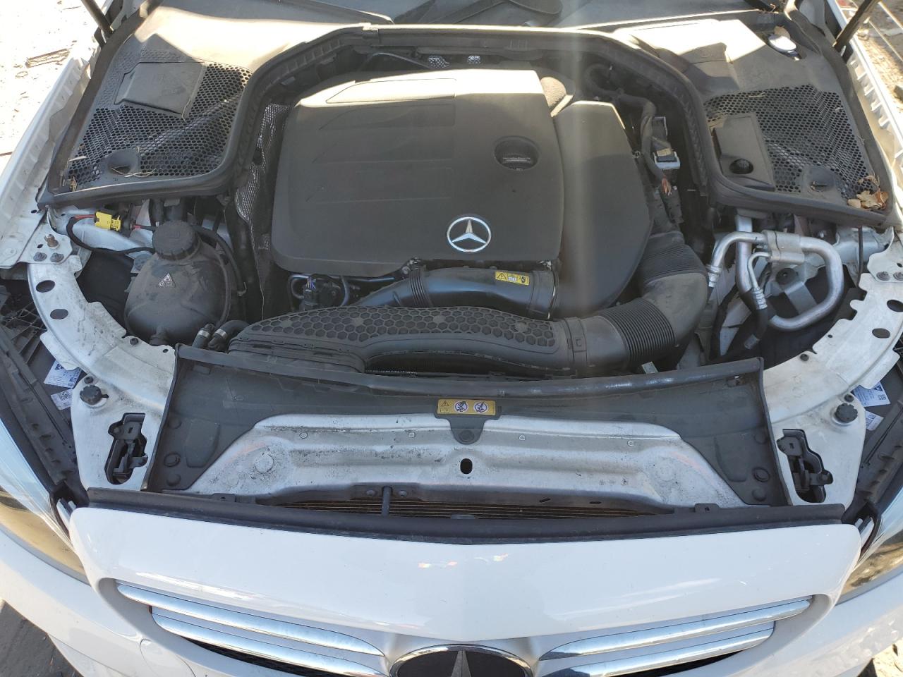 2019 Mercedes-Benz C-klasse VIN WDDWF8EB9KR461767 Copart auction photo, rear end damage thumbnail 11