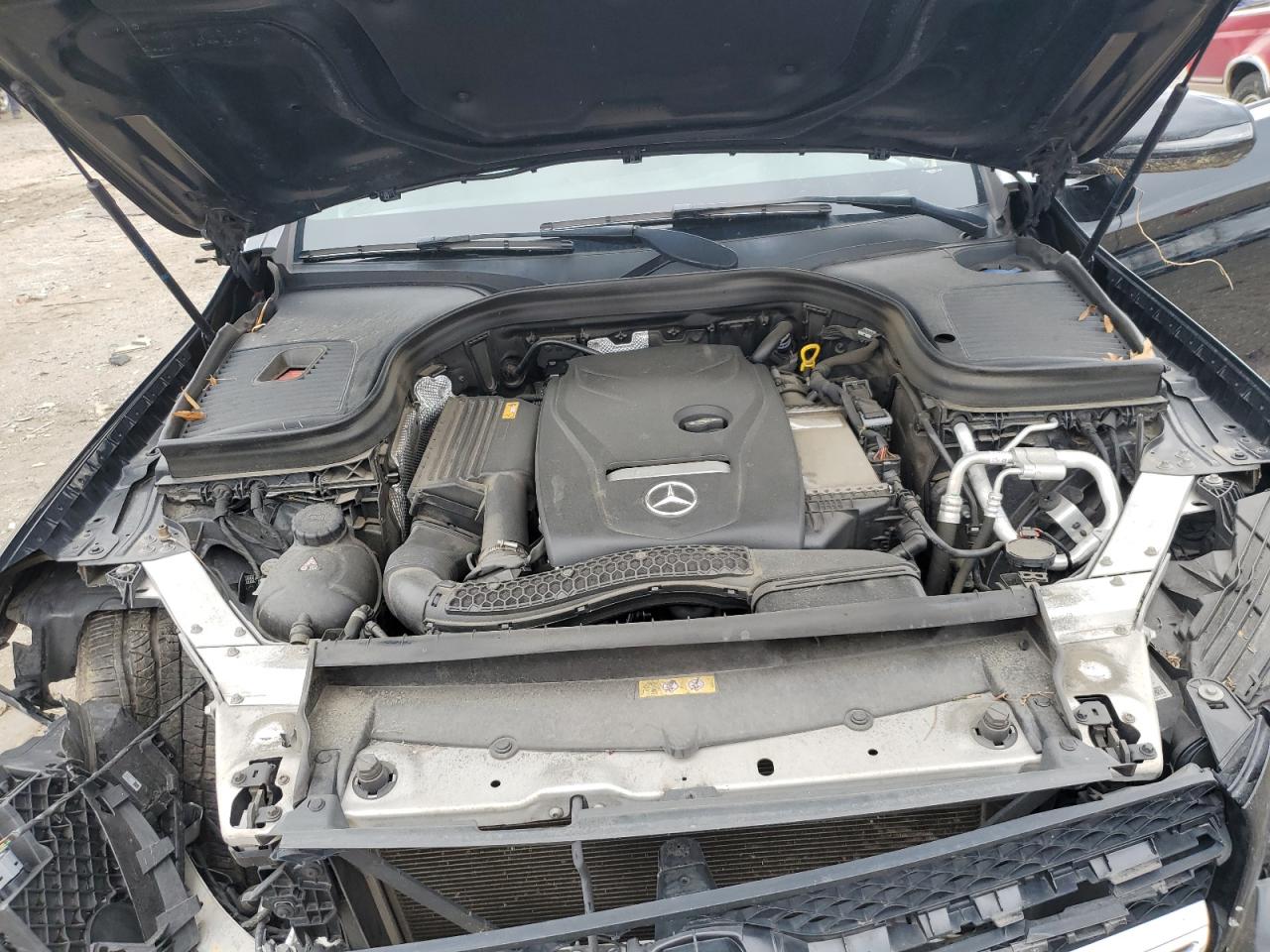 2019 Mercedes-Benz GLC VIN WDC0G4KB2KV197397 Copart auction photo, front end damage thumbnail 13