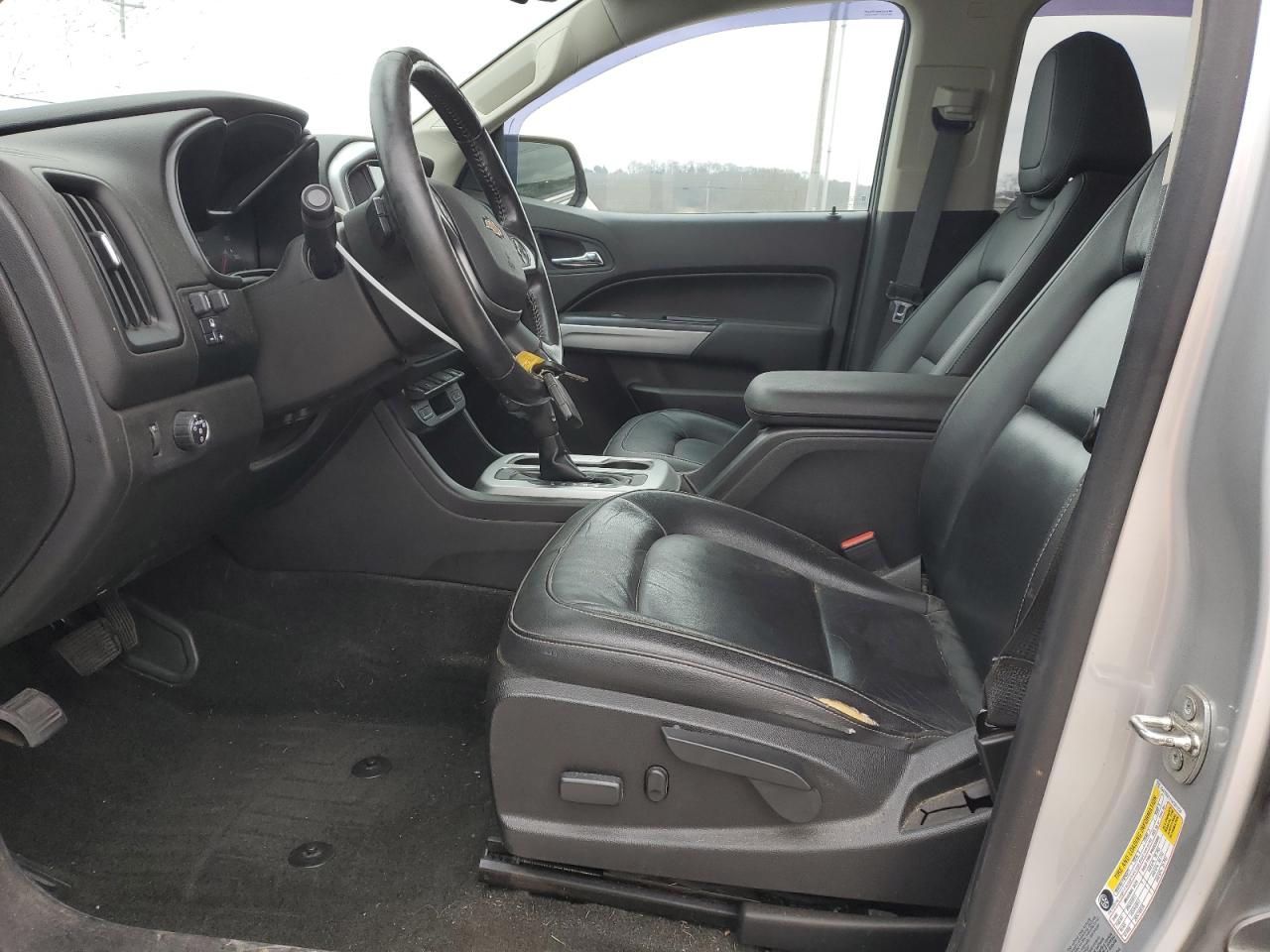2016 Chevrolet Colorado VIN 1GCGSCE11G1371233 Copart auction photo, burn damage thumbnail 7