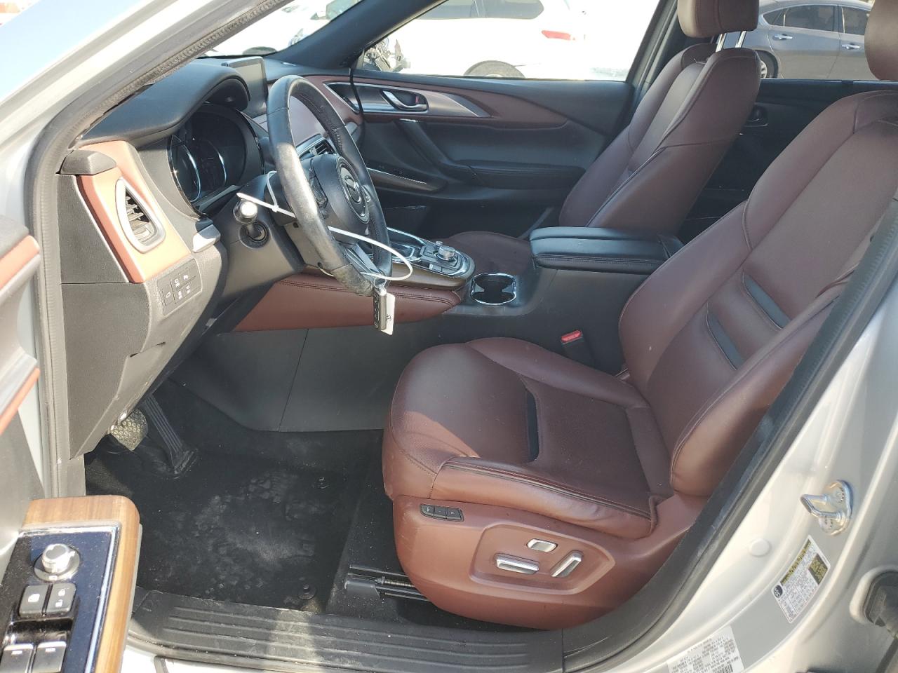2019 Mazda CX-9 VIN JM3TCBEY6K0319072 Copart auction photo, front end / side damage thumbnail 7